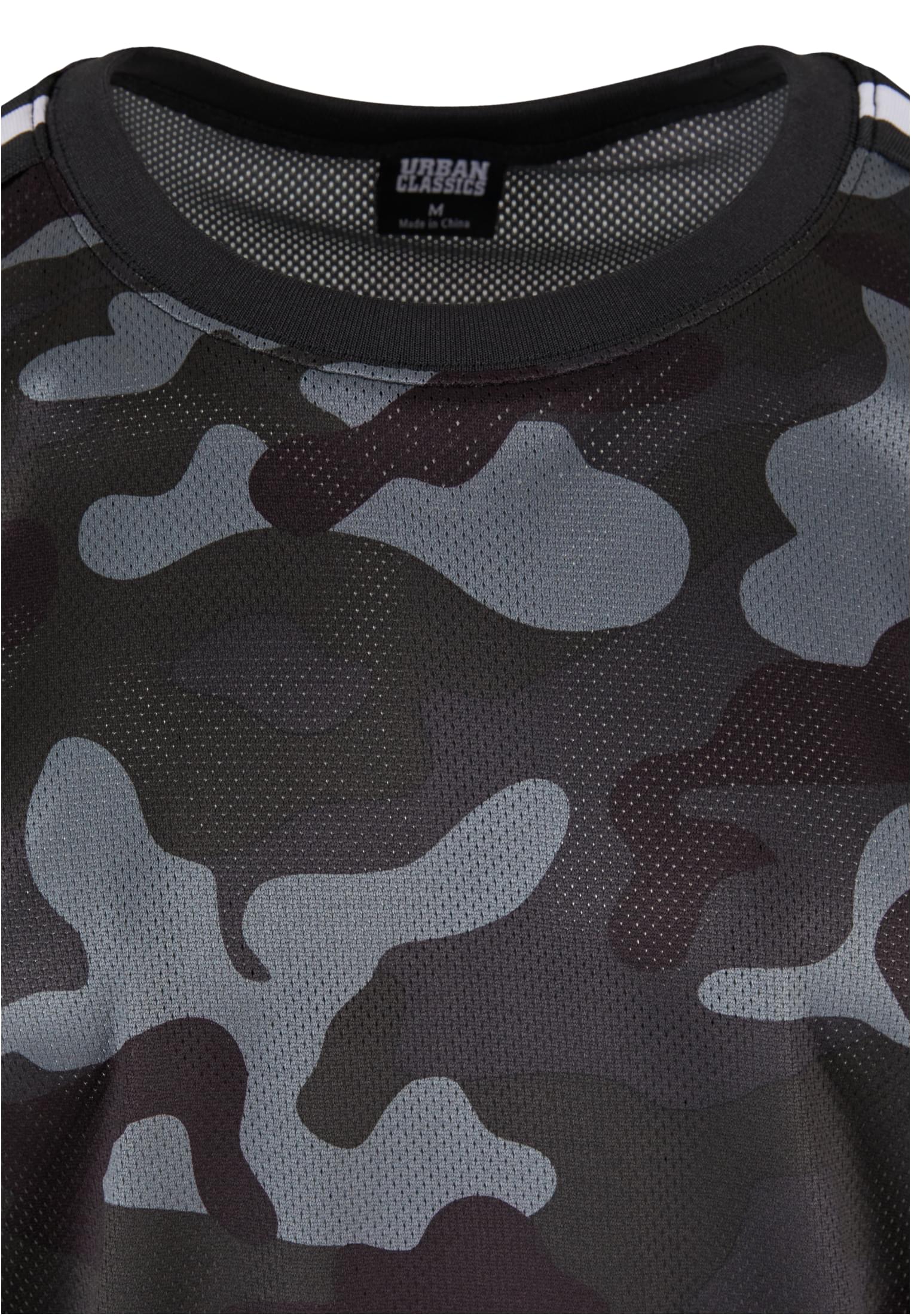 Oversized  Mesh AOP Tee | darkcamo