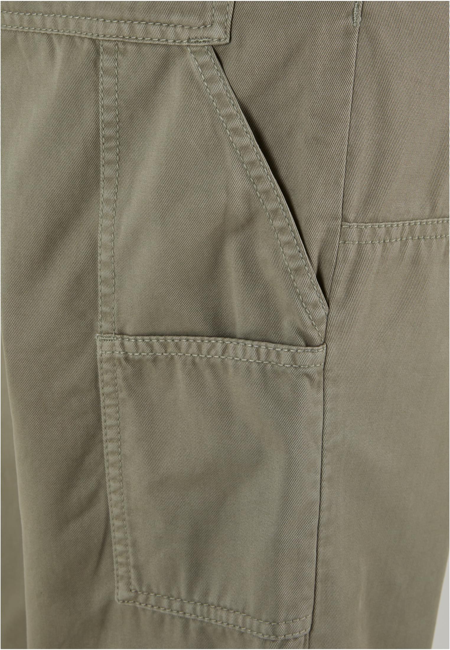 Twill Double Knee Pants | palegreen