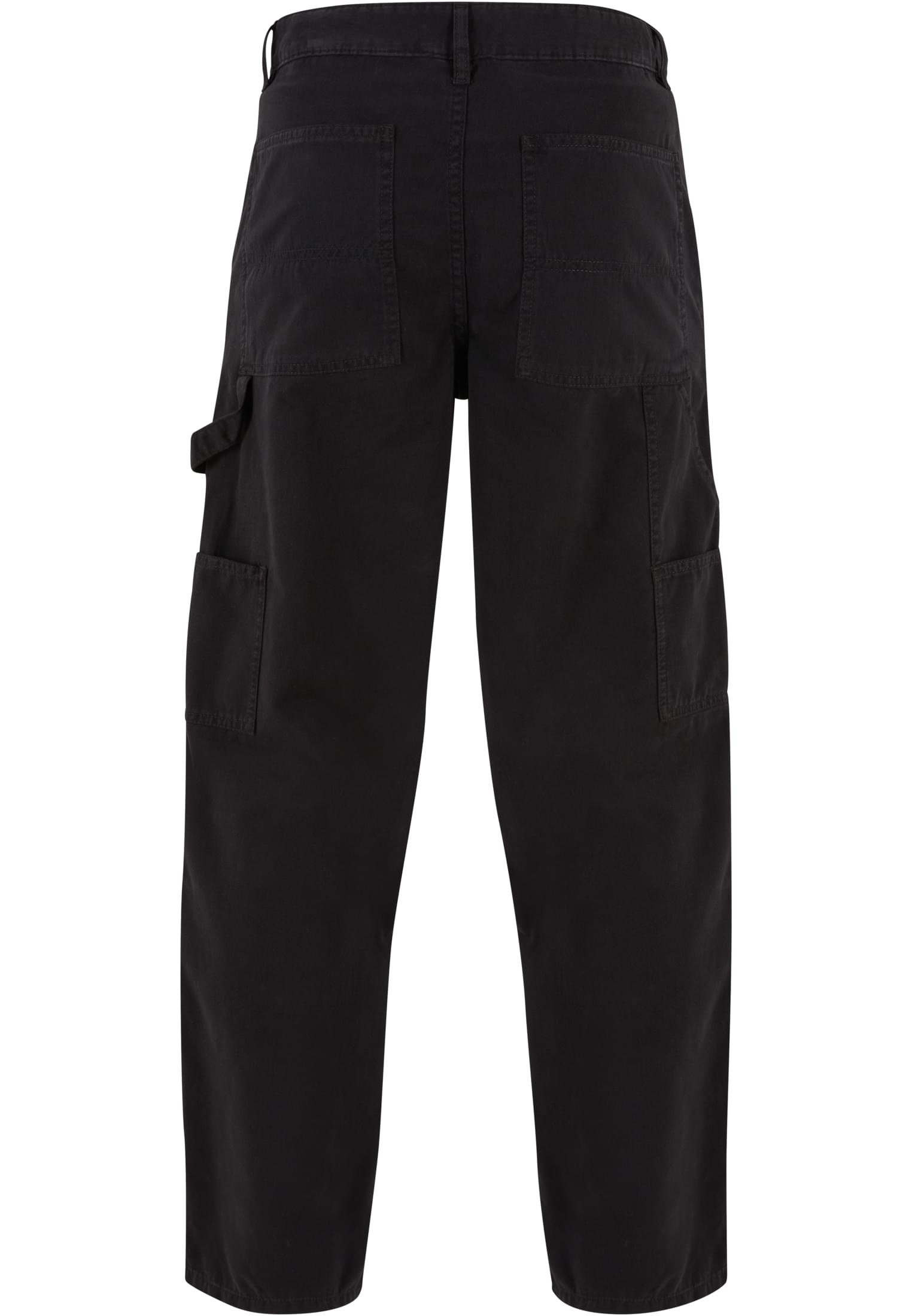 Twill Double Knee Pants | black