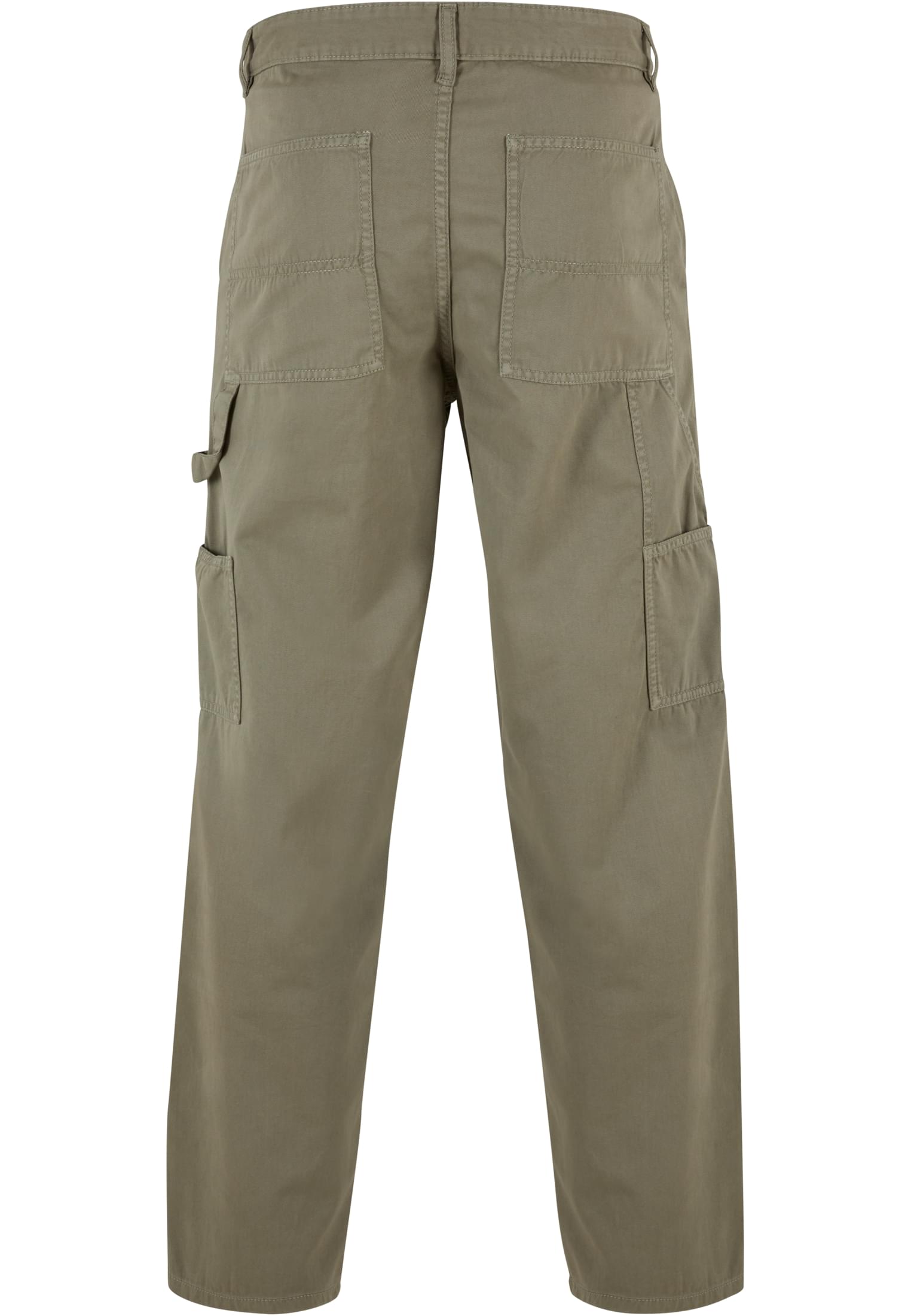 Twill Double Knee Pants | palegreen