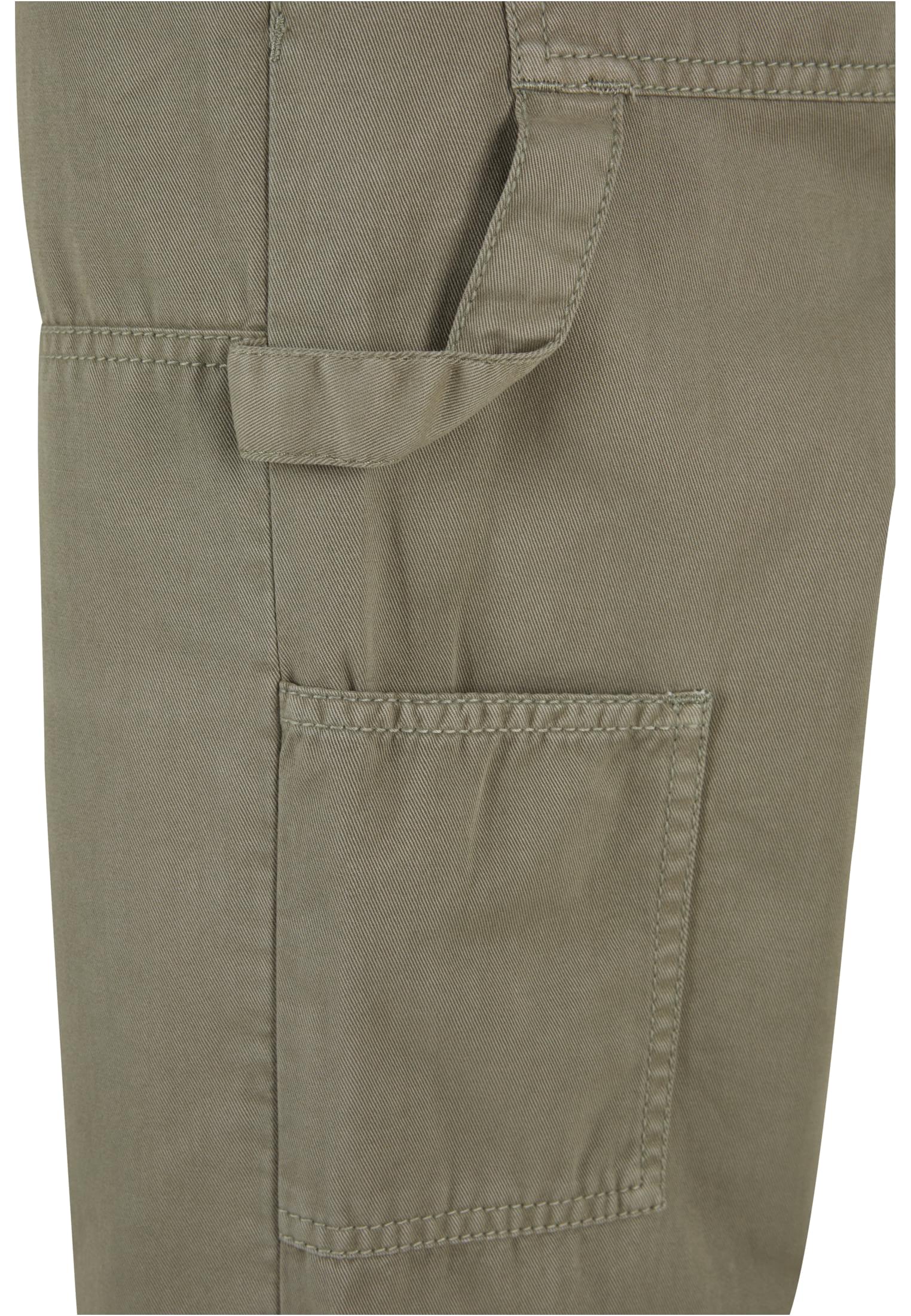 Twill Double Knee Pants | palegreen