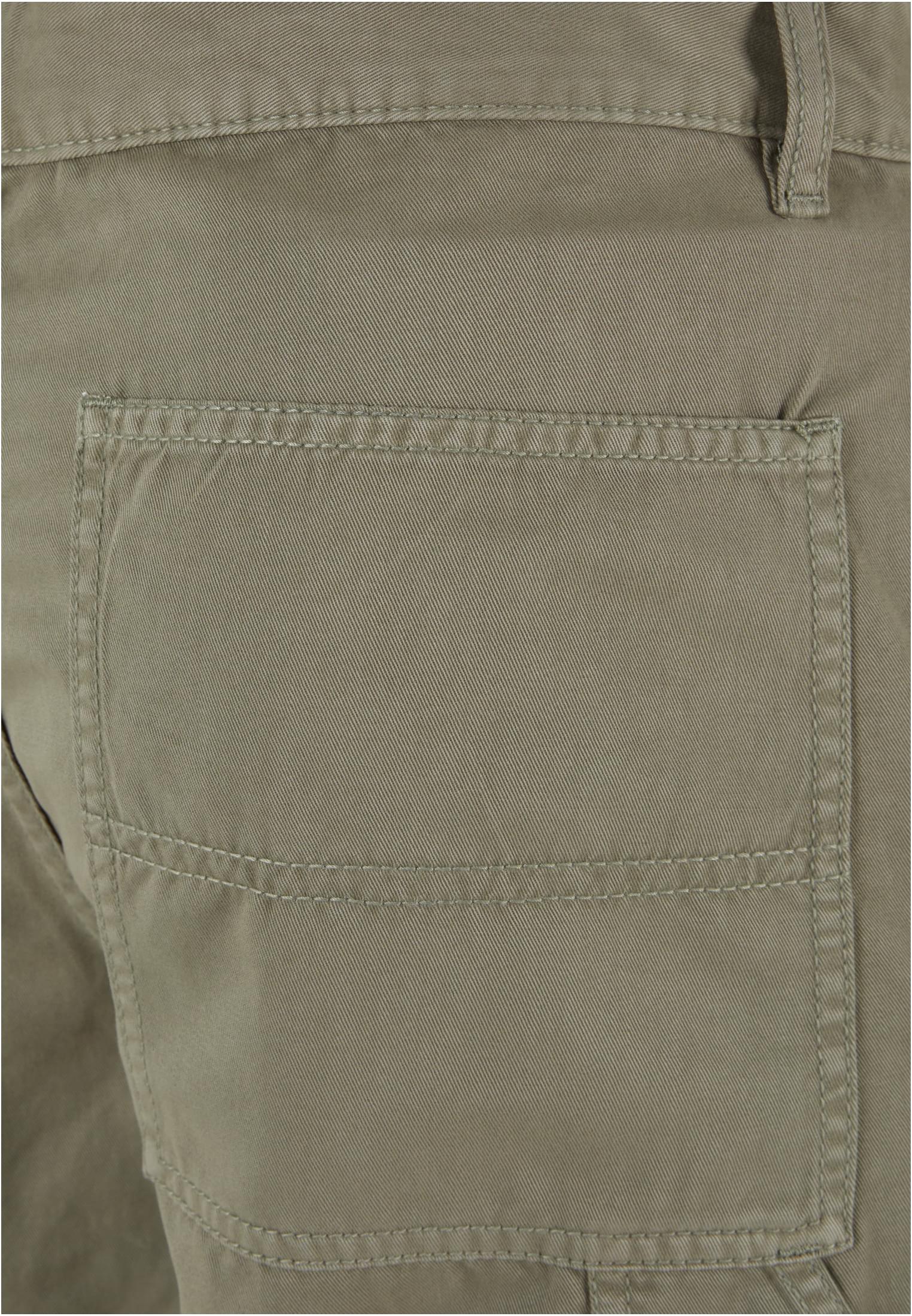 Twill Double Knee Pants | palegreen