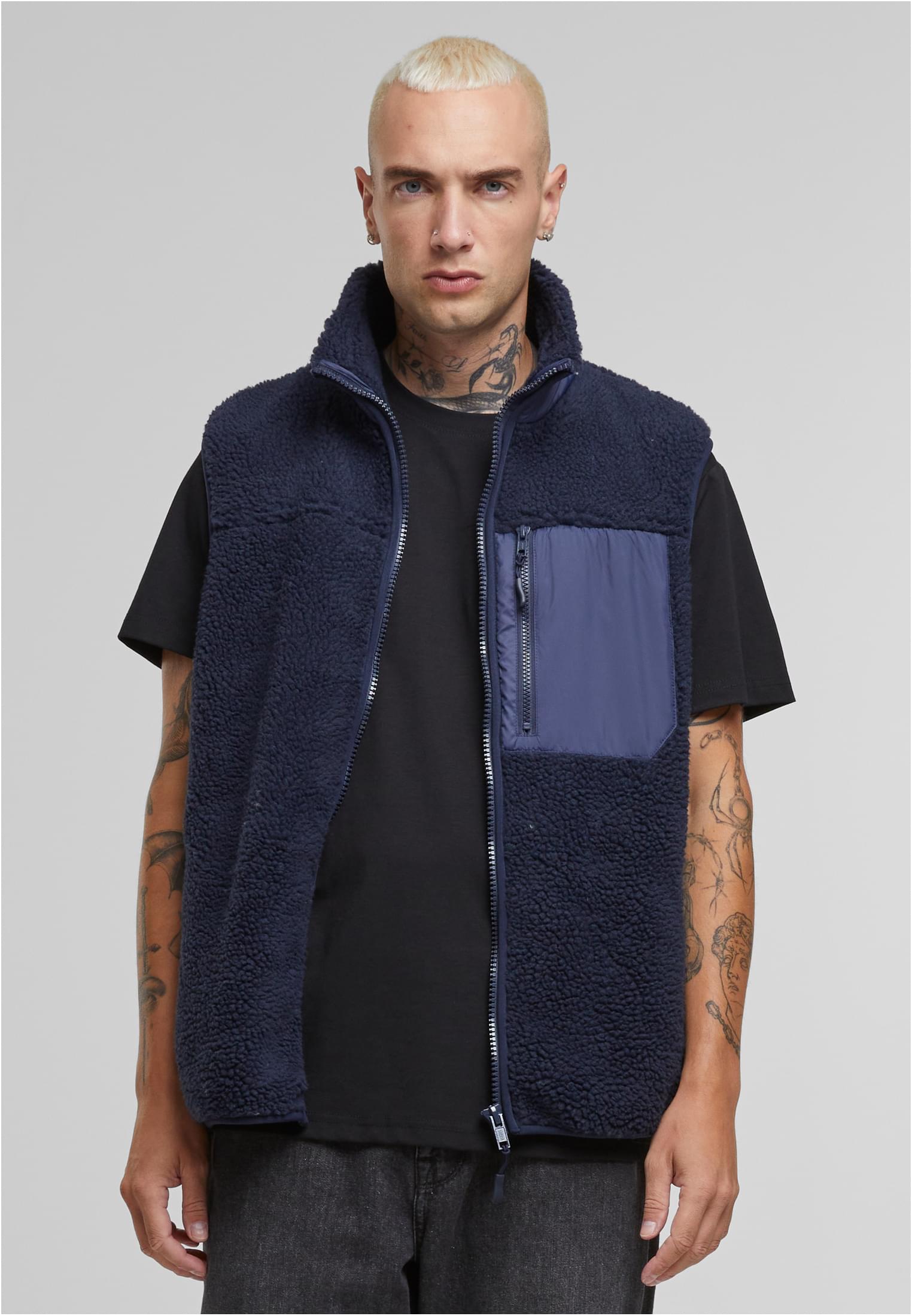 Sherpa Vest | navy