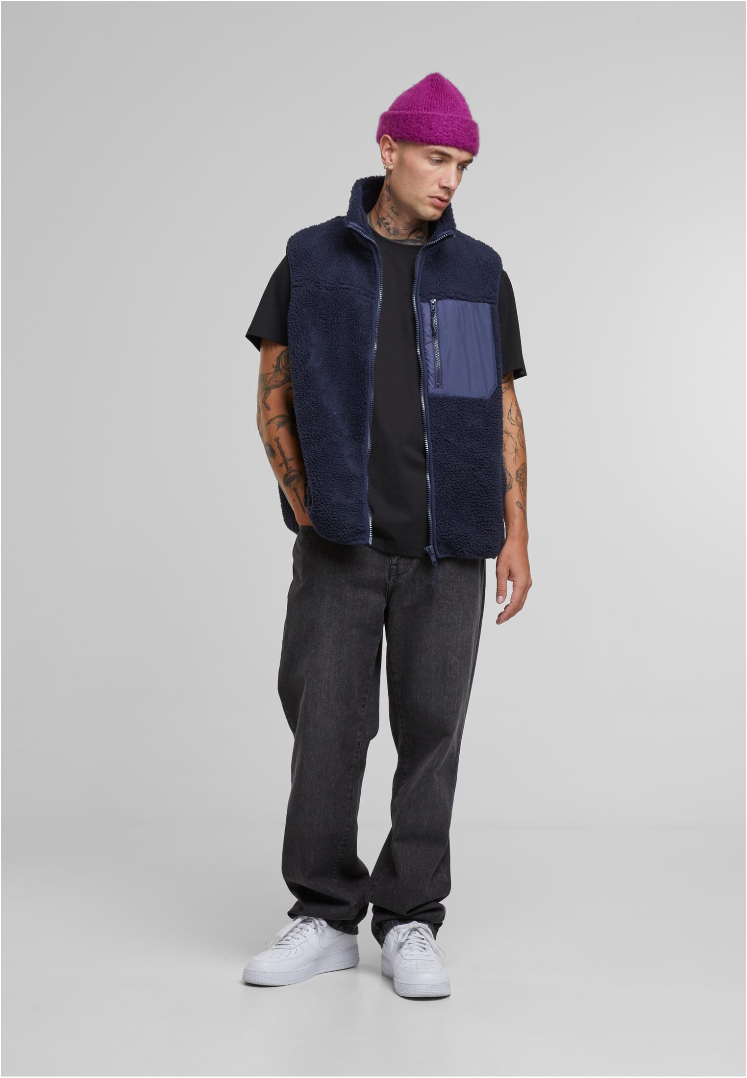 Sherpa Vest | navy