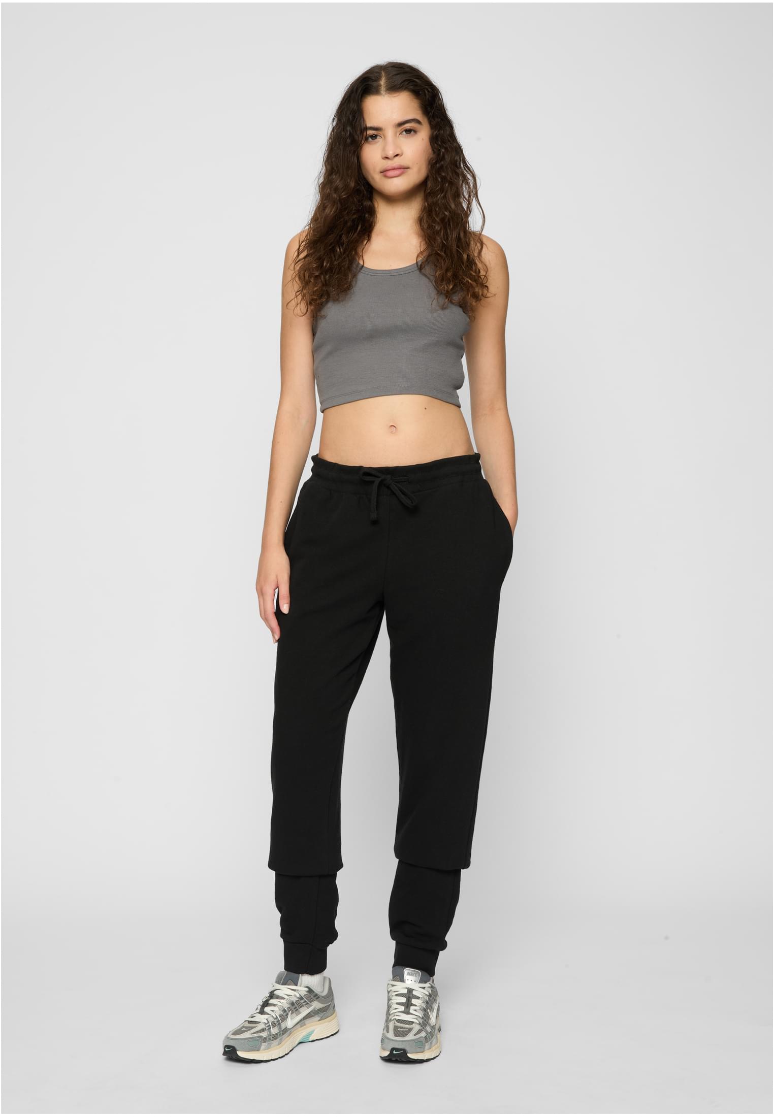 Light Terry Basic Sweatpants | black