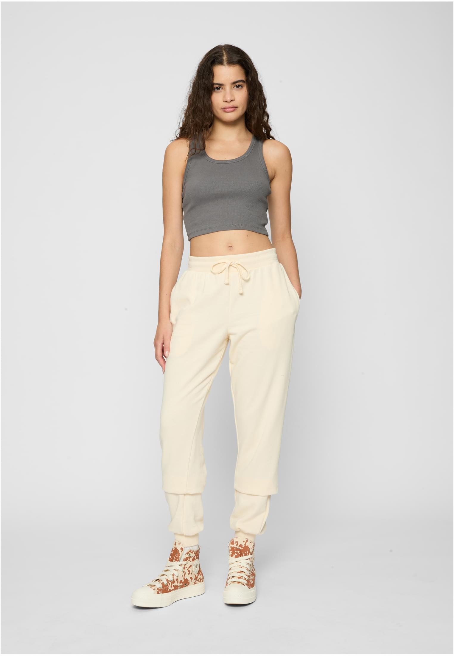 Light Terry Basic Sweatpants | whitesand