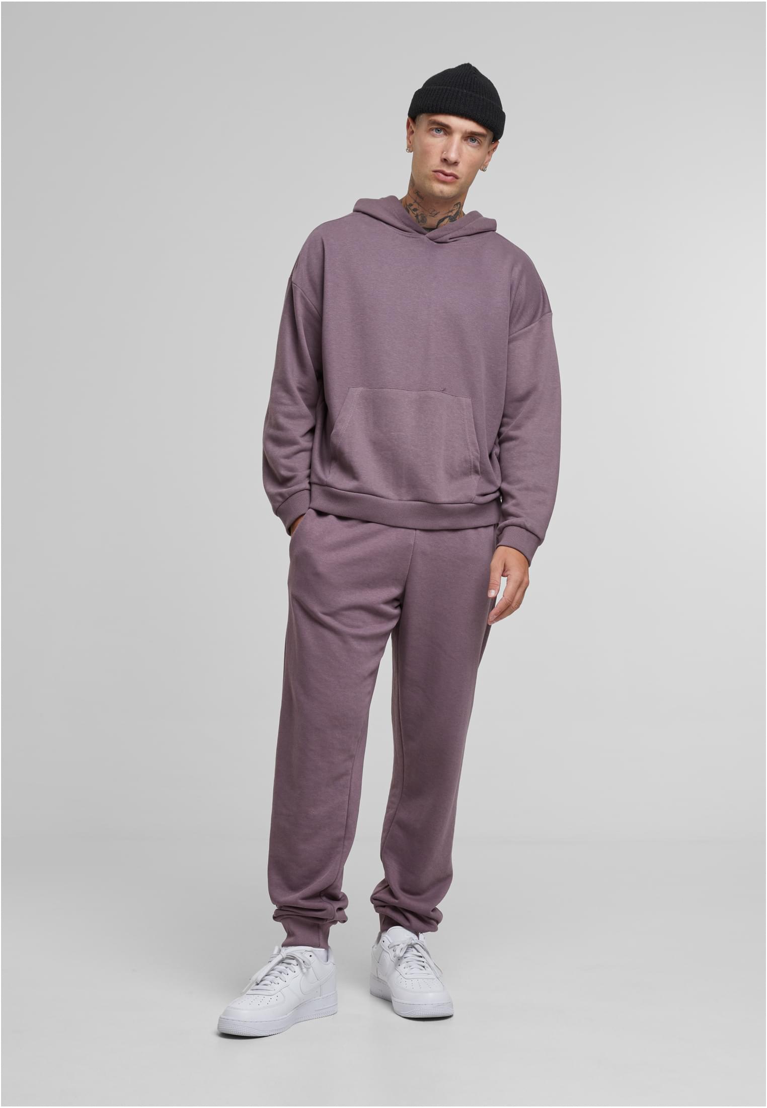 Light Terry Basic Sweatpants | fadedpurple