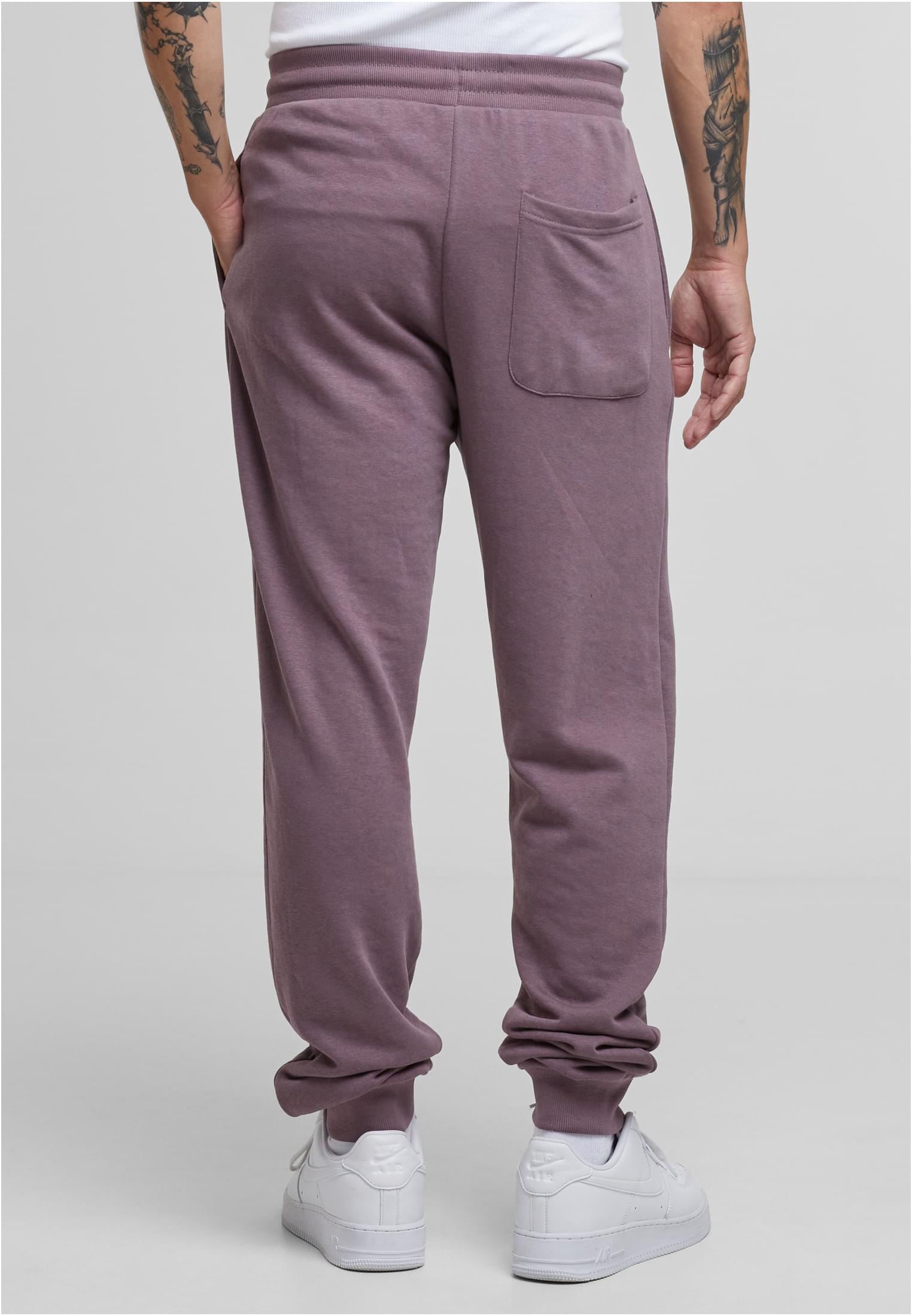 Light Terry Basic Sweatpants | fadedpurple