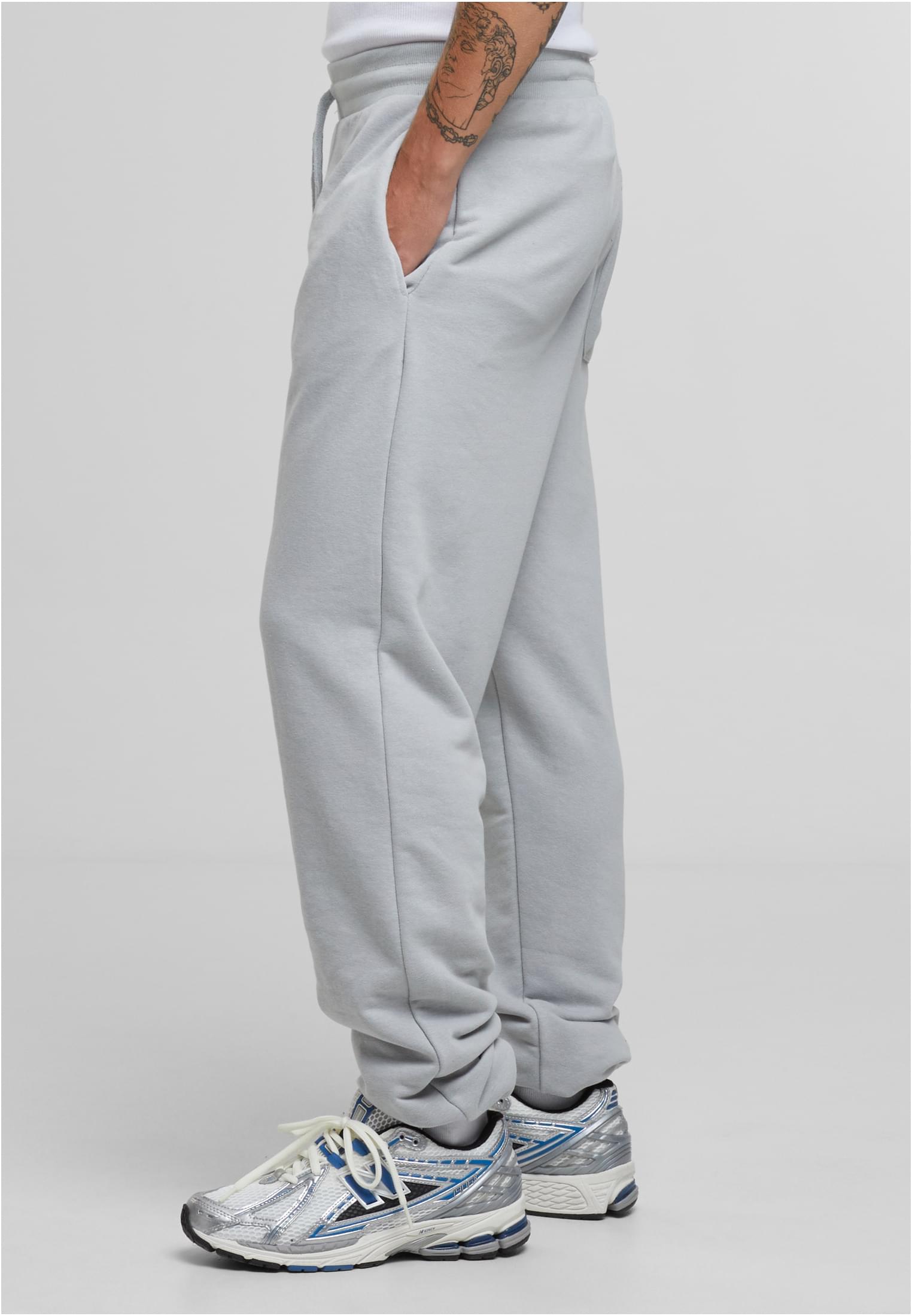 Light Terry Basic Sweatpants | lightasphalt