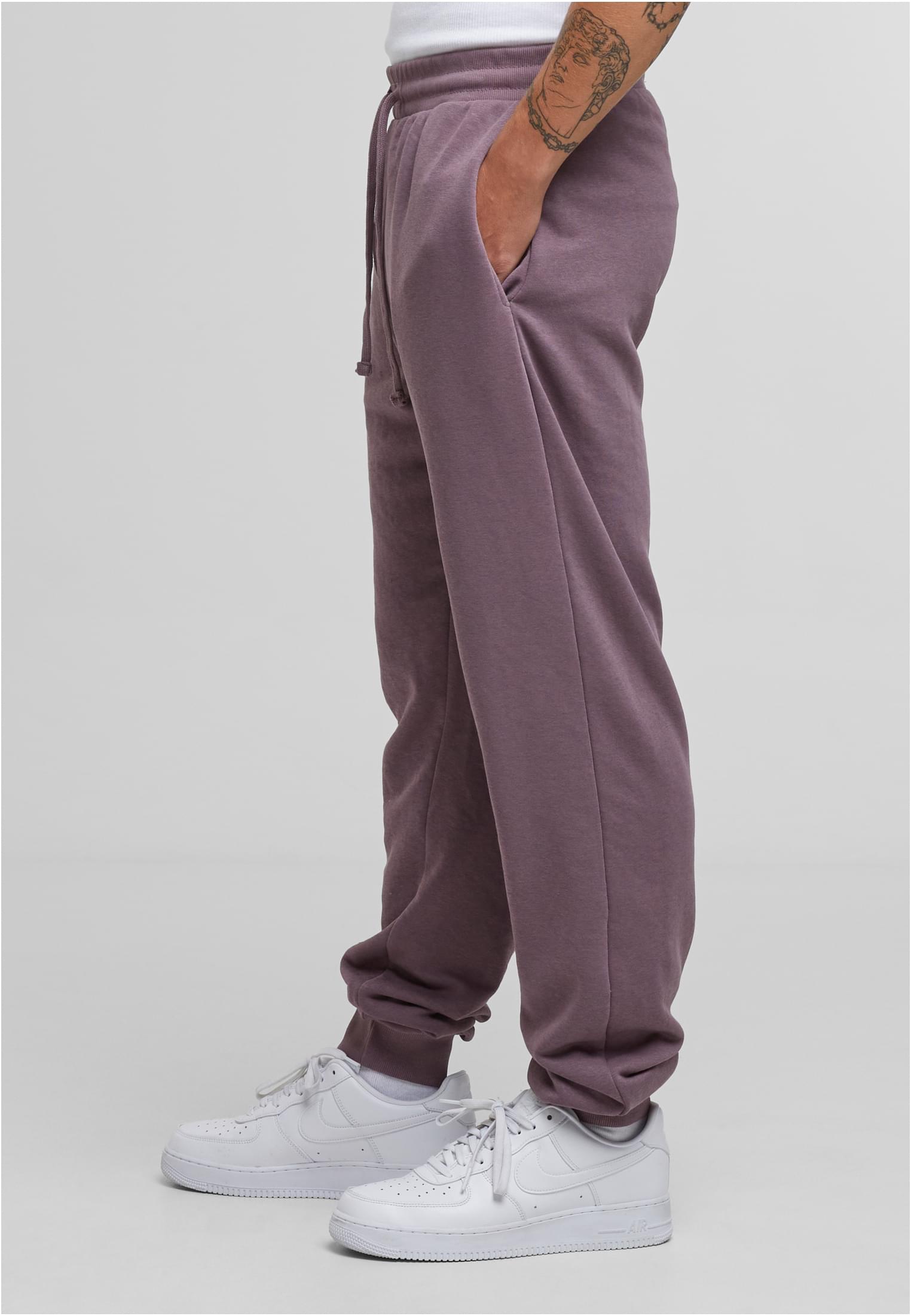 Light Terry Basic Sweatpants | fadedpurple