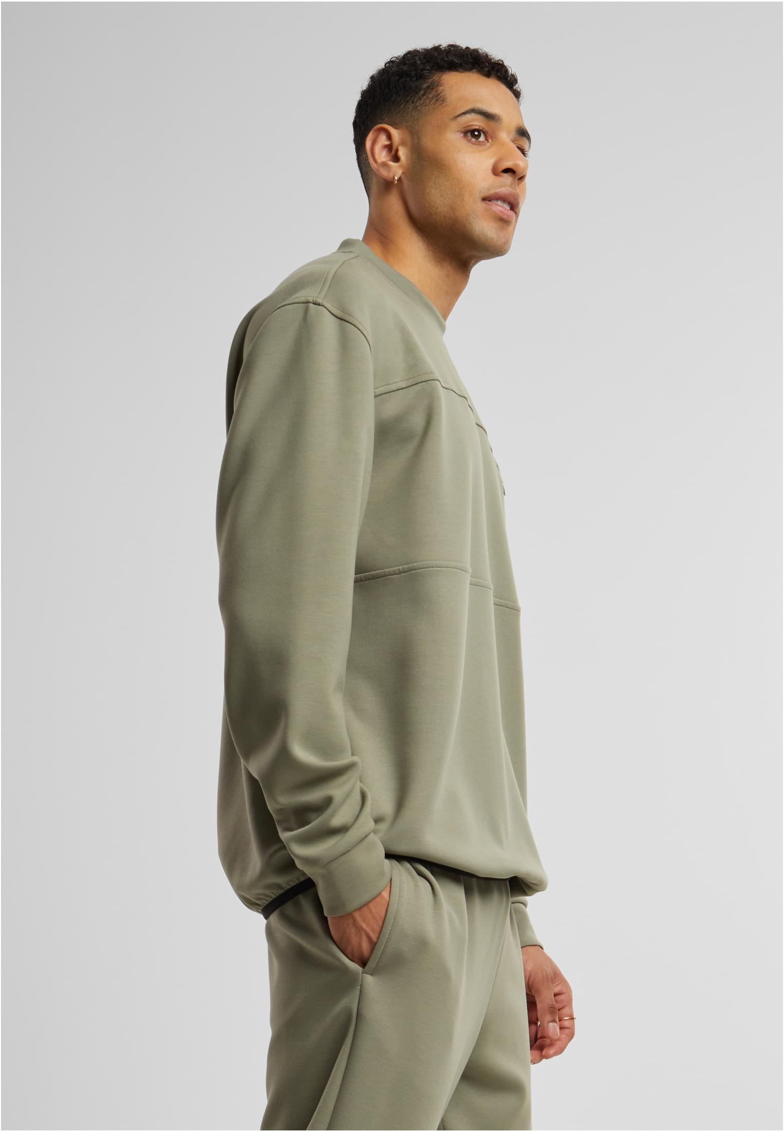 Scuba Zip Pocket Crew | palegreen