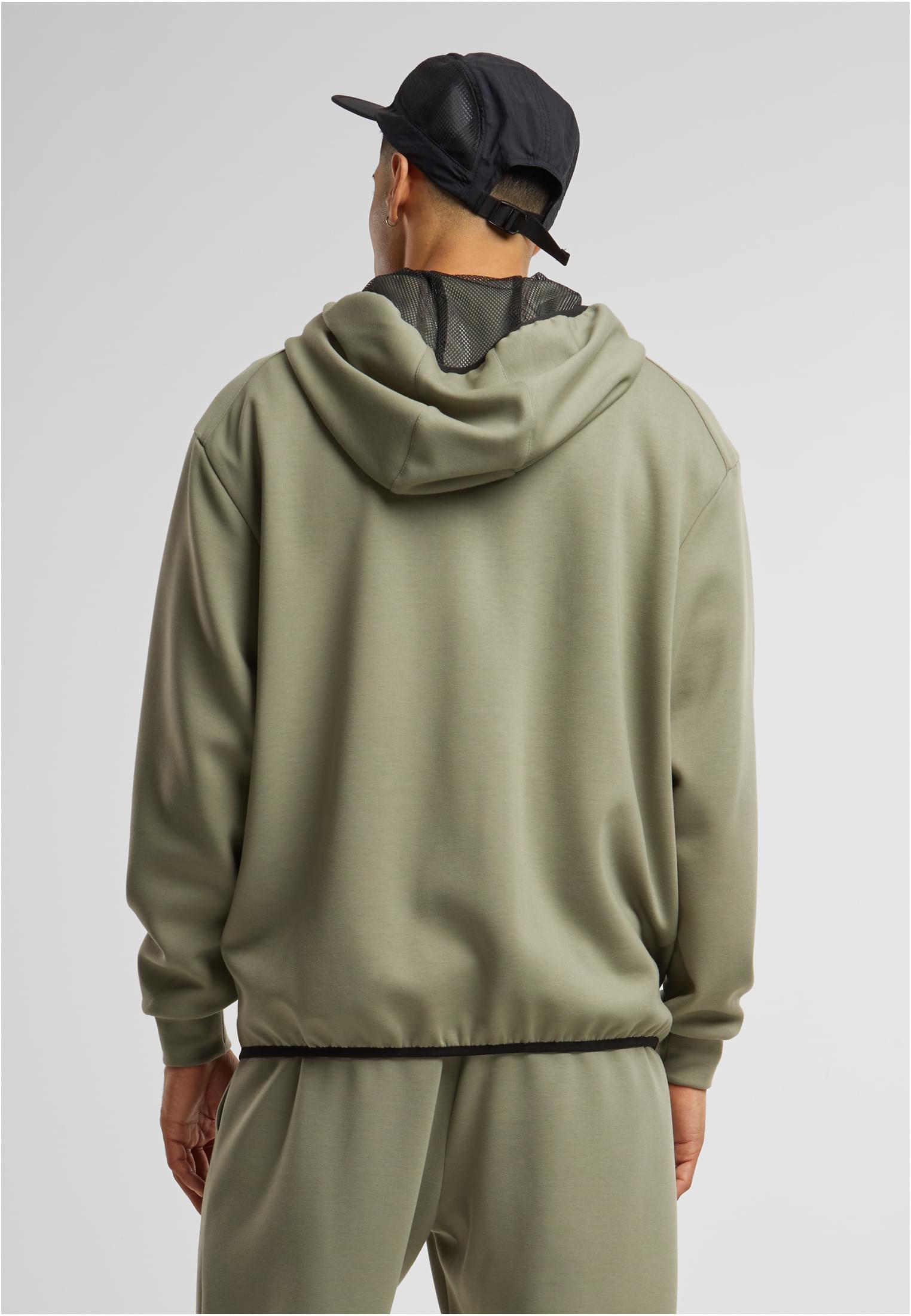 Scuba Zip Pocket Hoody | palegreen