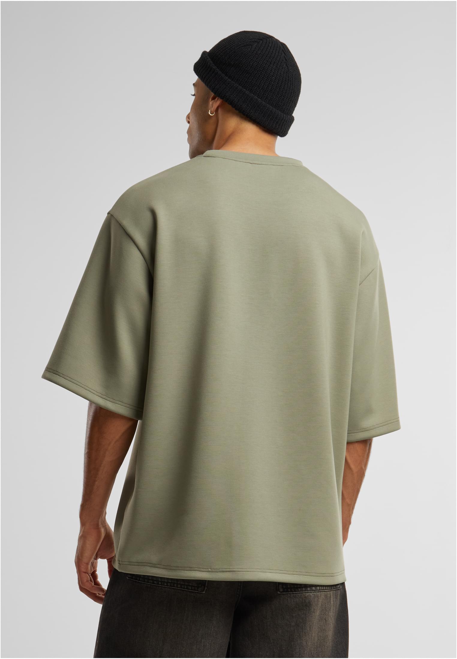 Oversized Scuba Tee | palegreen