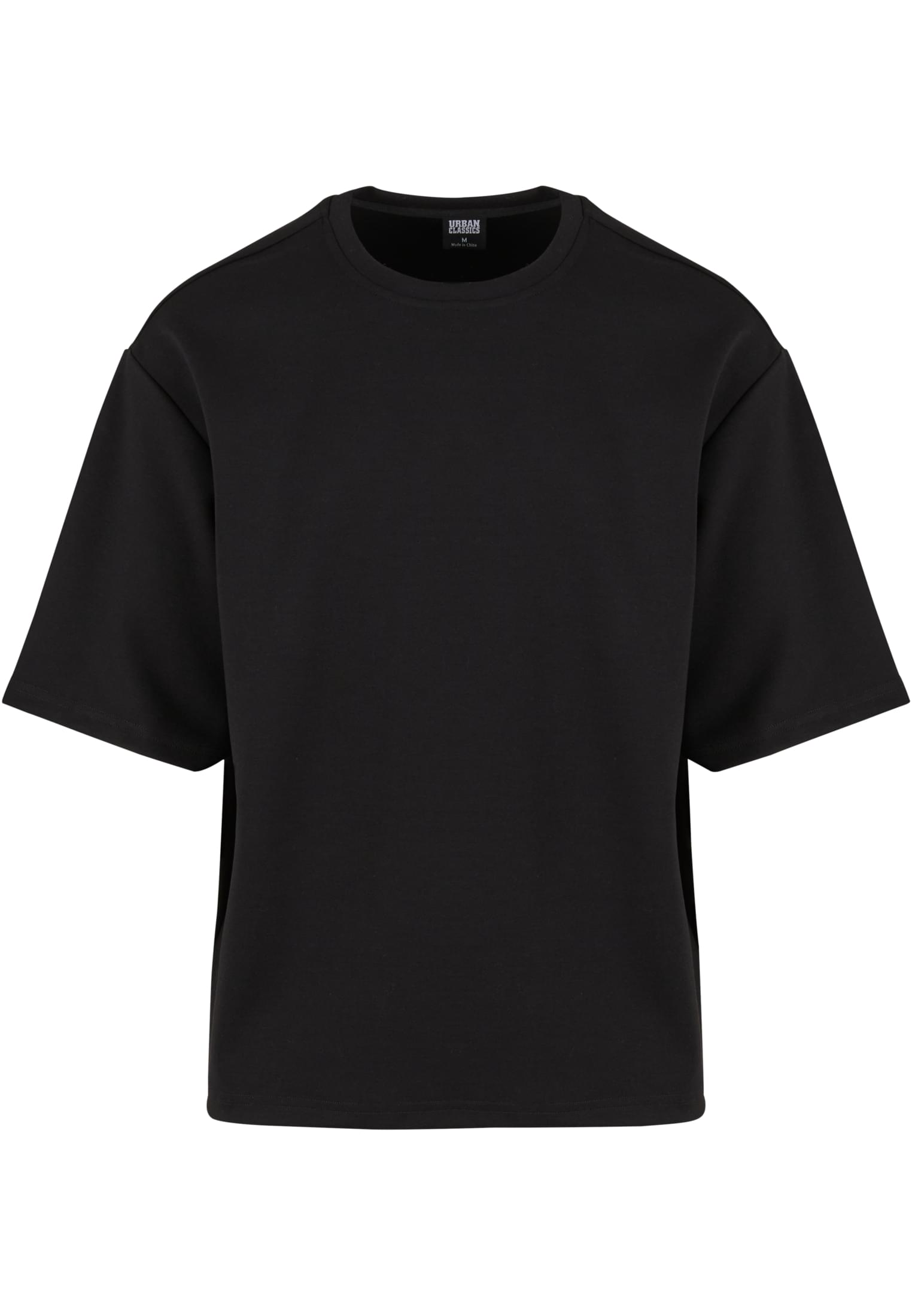 Oversized Scuba Tee | black