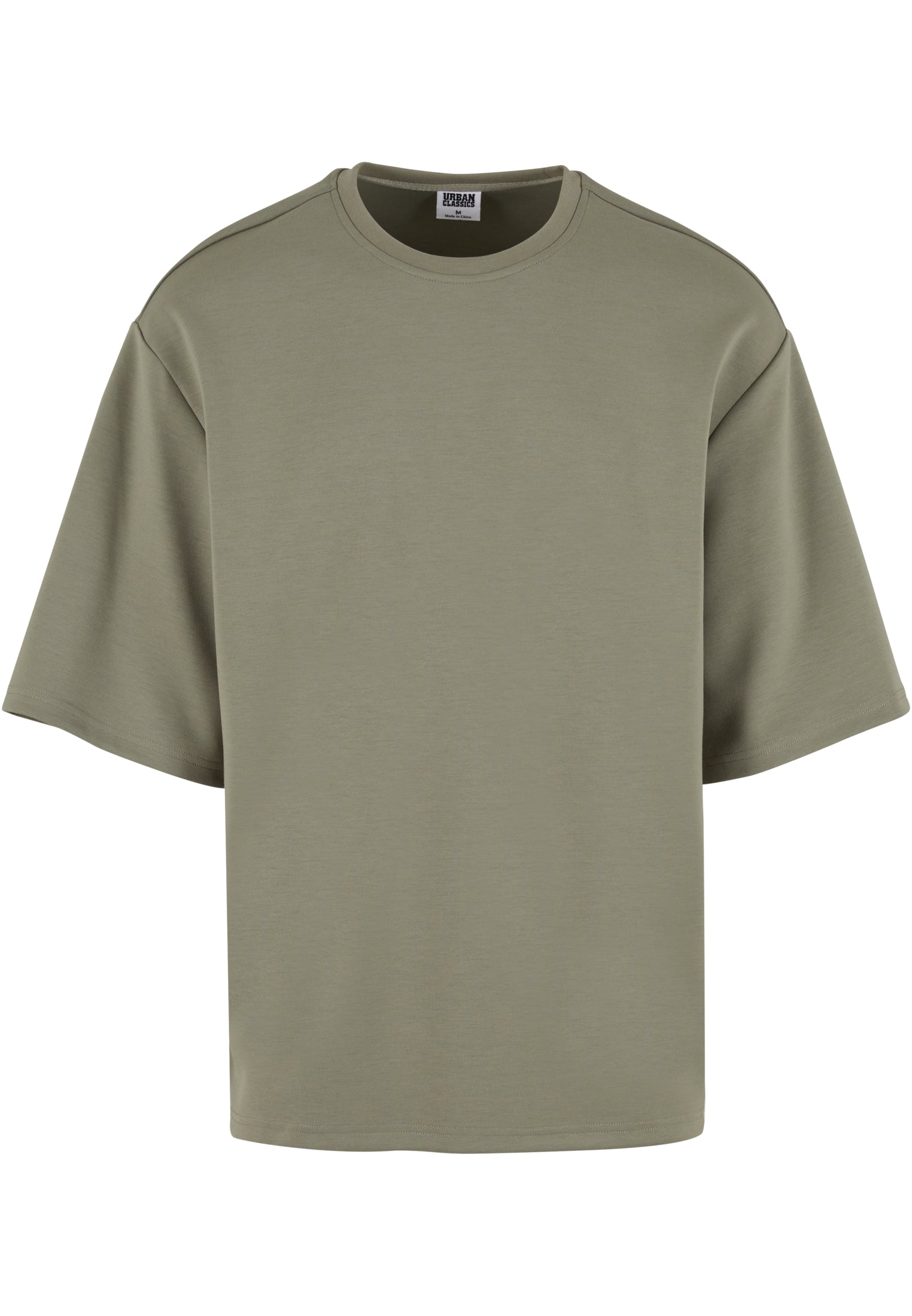 Oversized Scuba Tee | palegreen