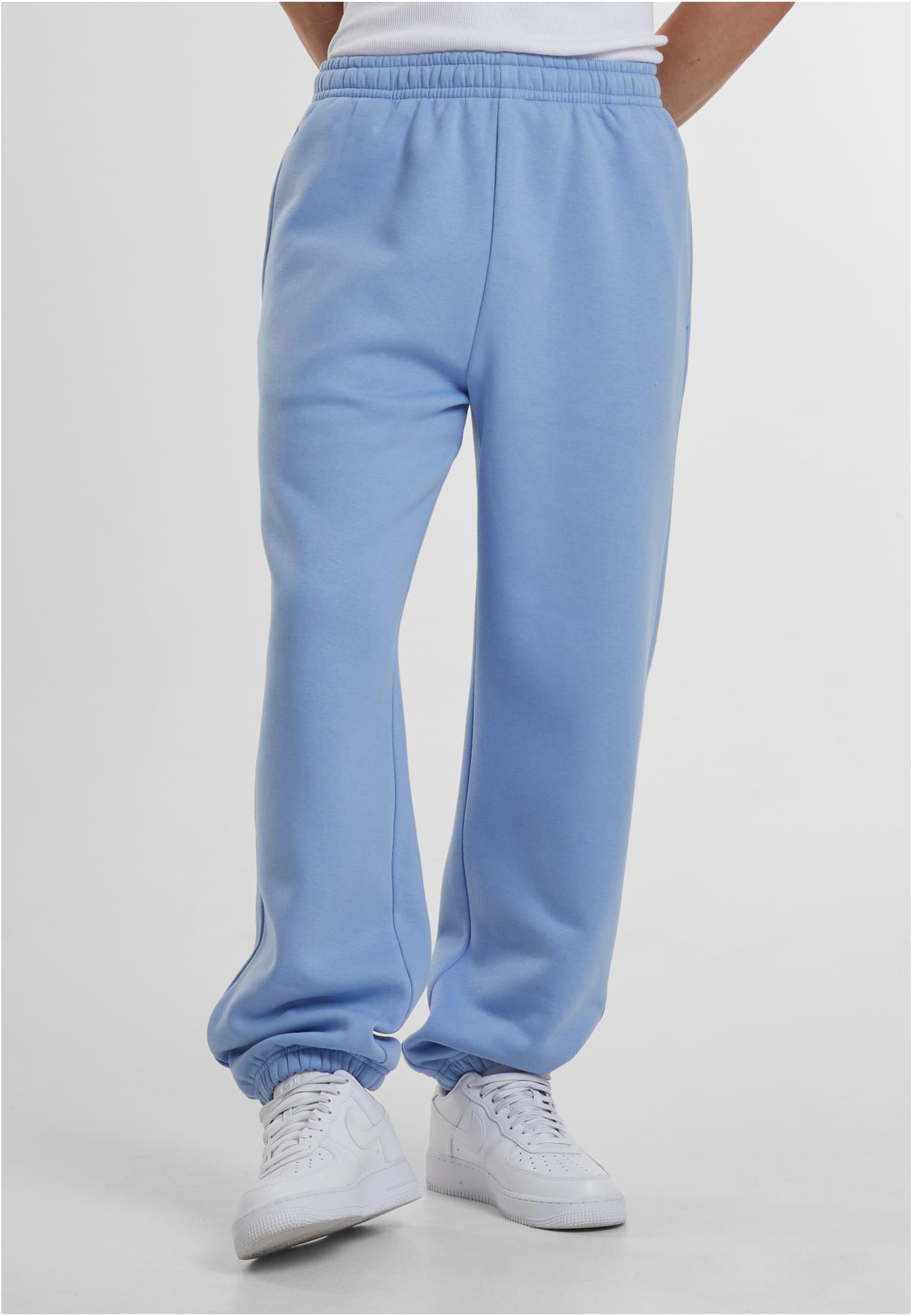 Fluffy Sweatpants | powderblue