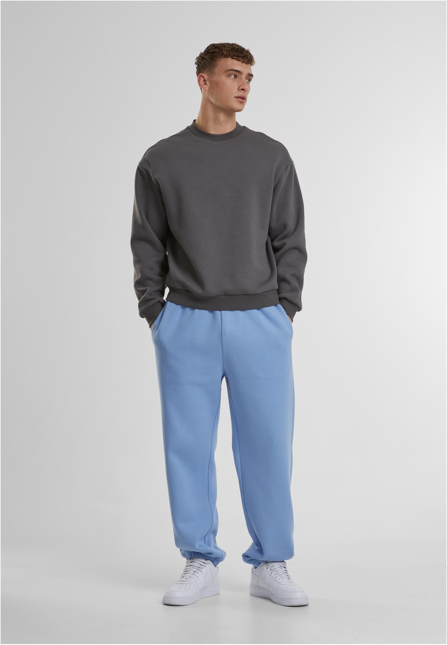 Fluffy Sweatpants | powderblue