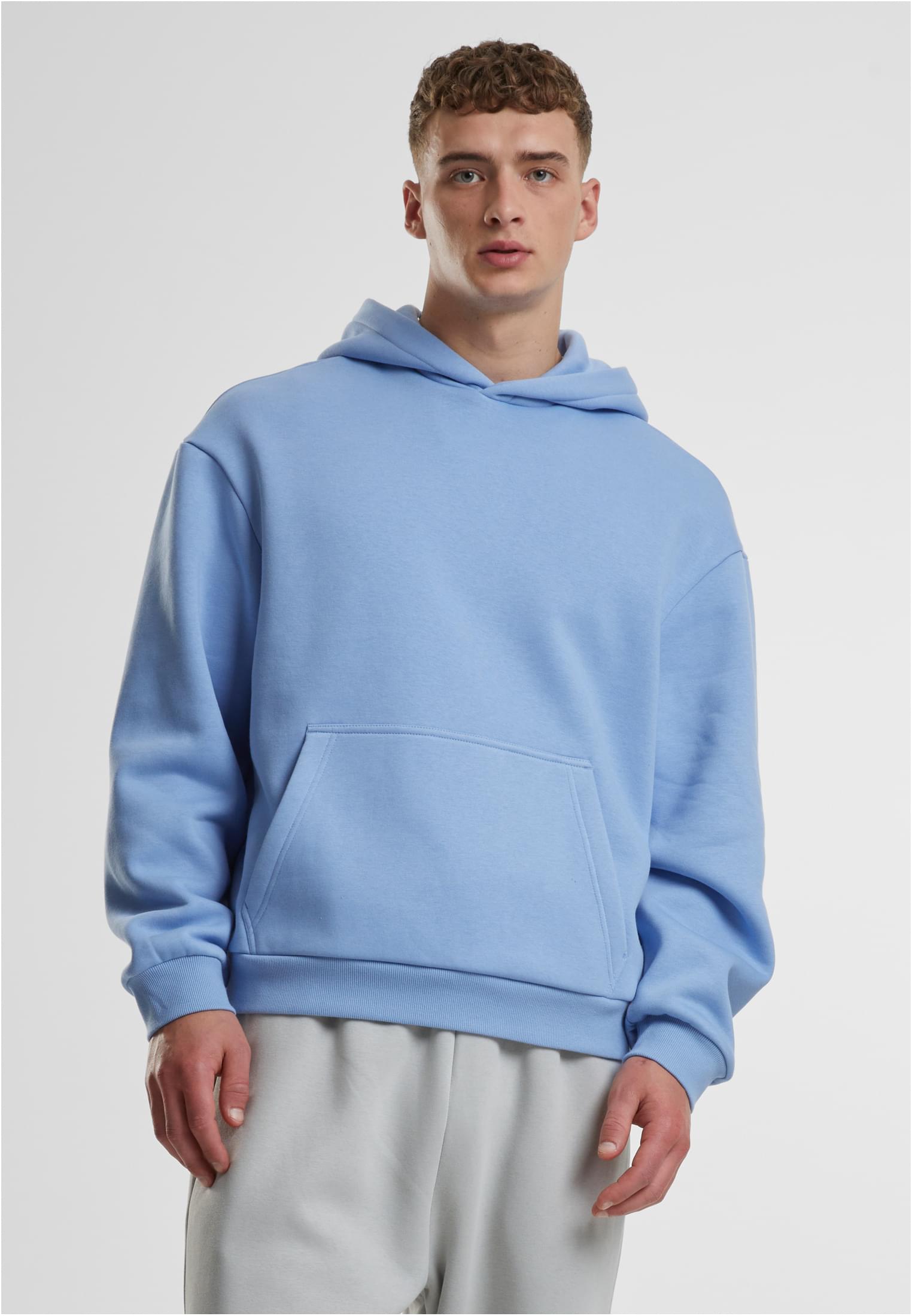 Fluffy Hoody | powderblue