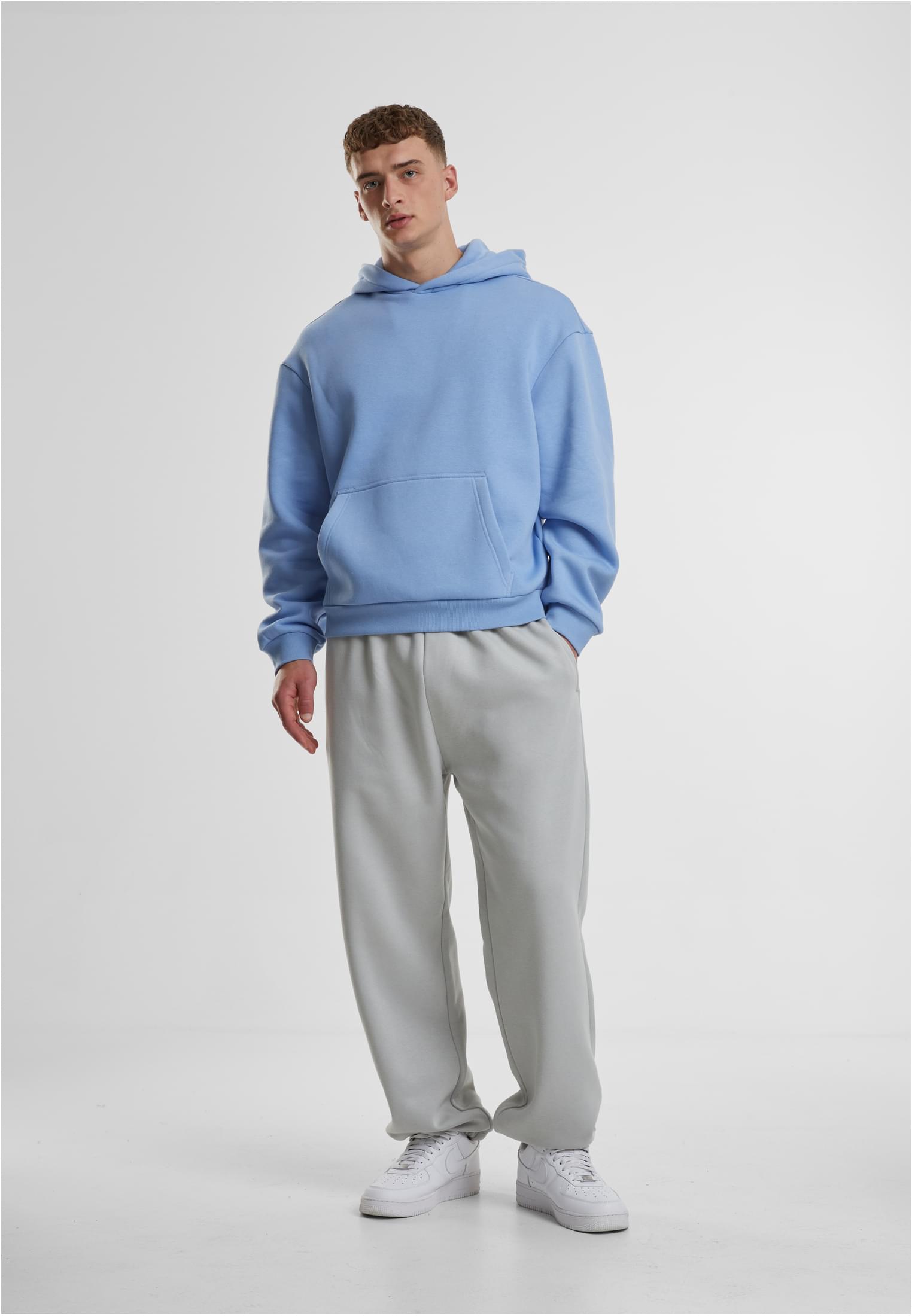 Fluffy Hoody | powderblue