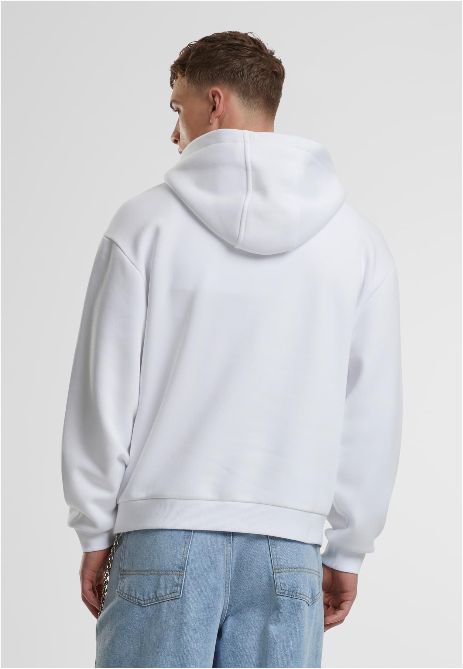 Fluffy Hoody | white