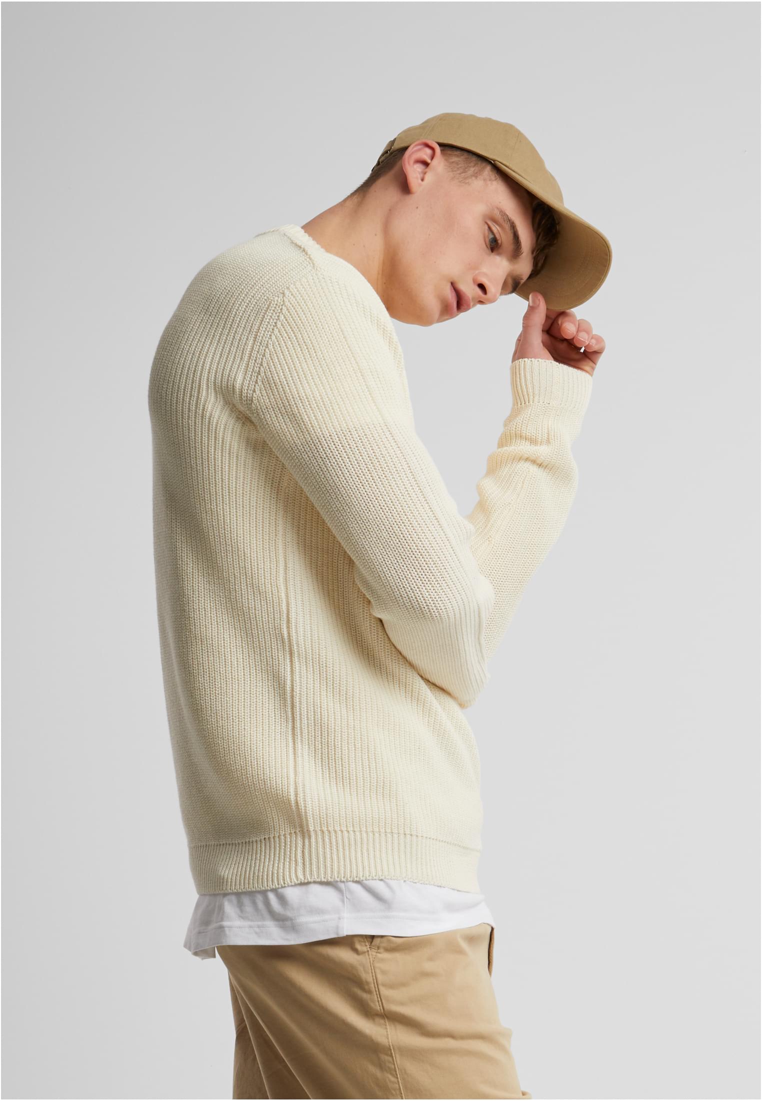 Rib Basic Sweater | whitesand