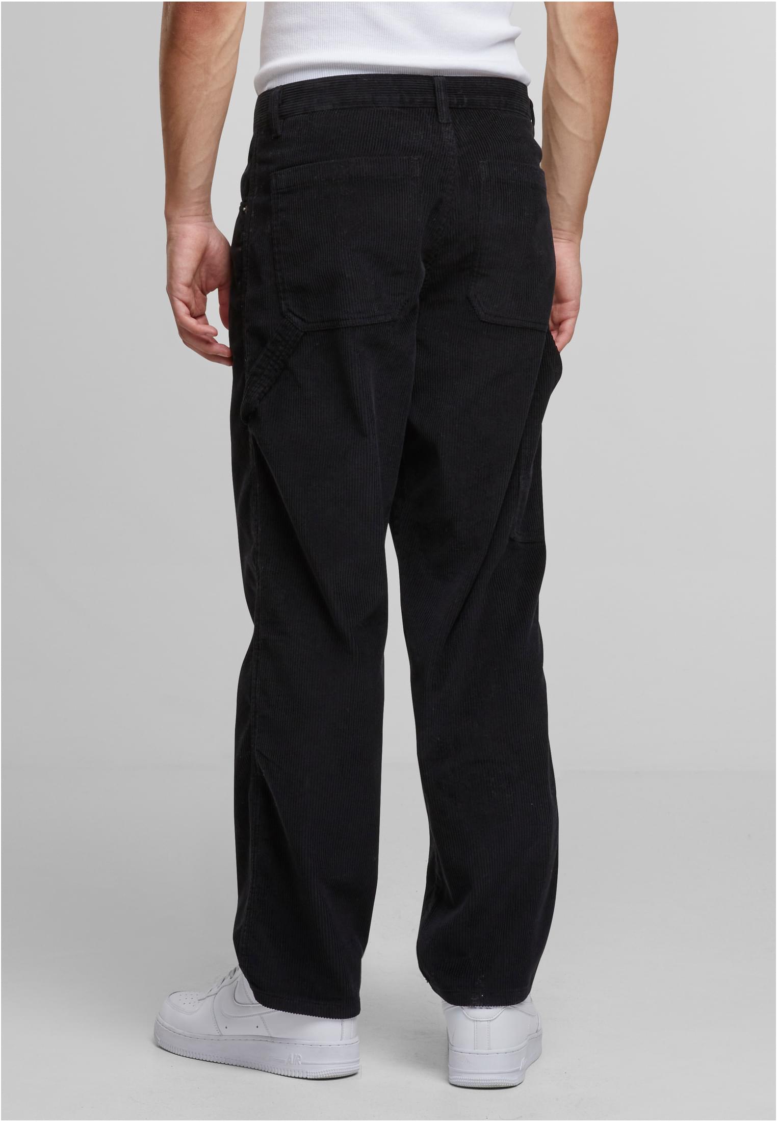 Corduroy Carpenter Pants | black