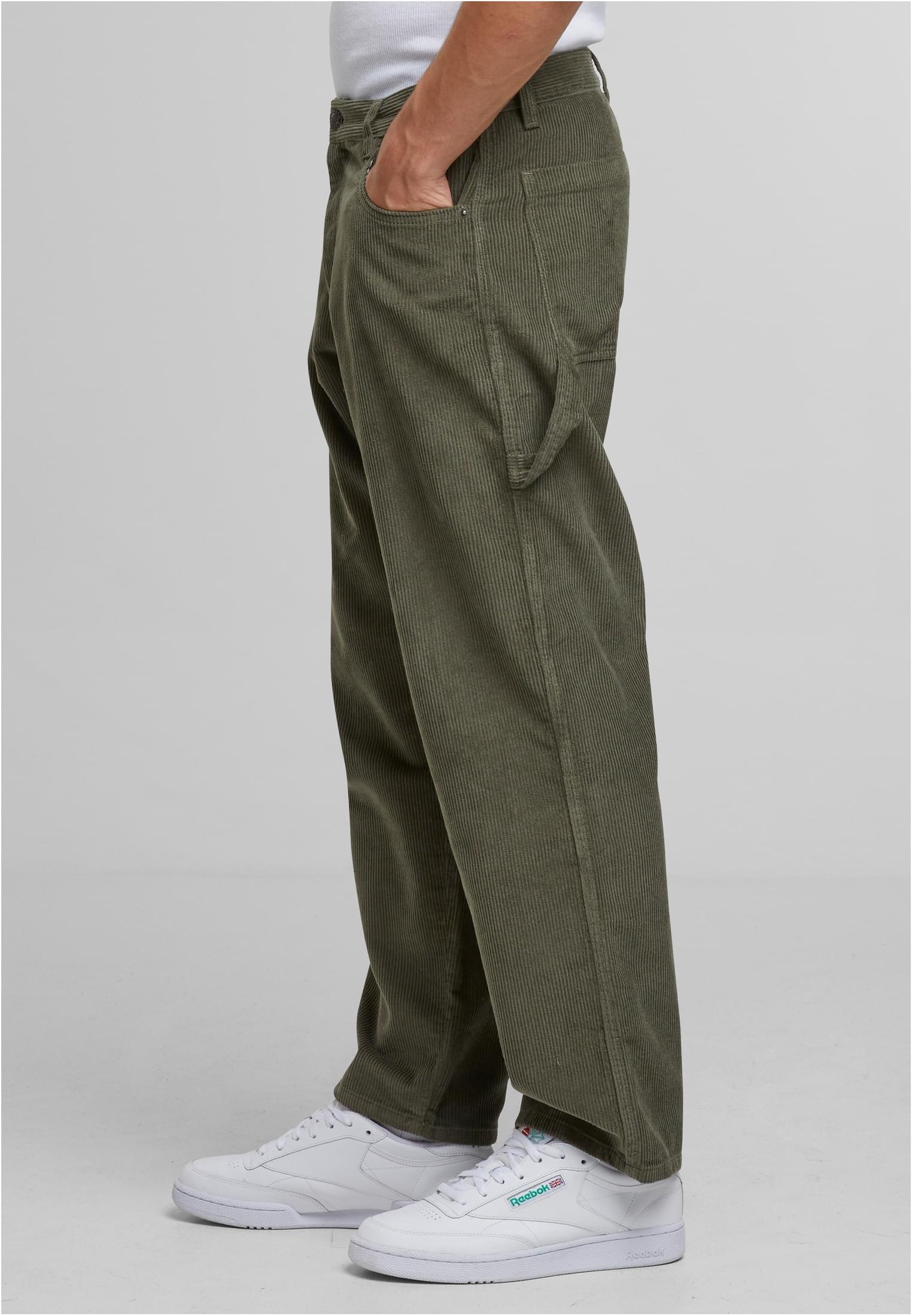 Corduroy Carpenter Pants | olive