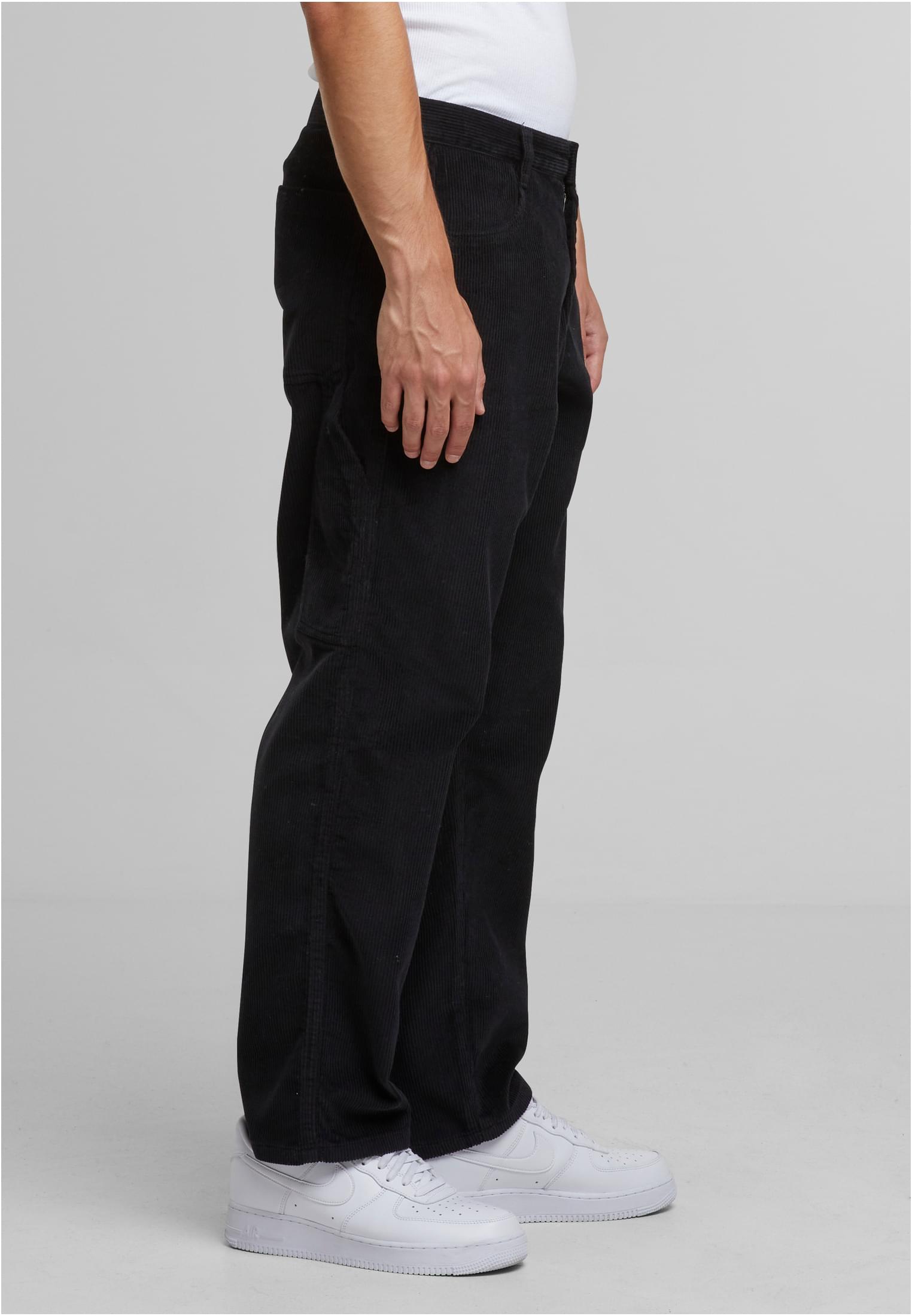 Corduroy Carpenter Pants | black