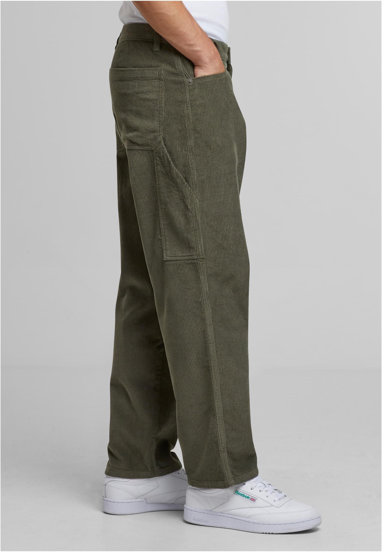 Corduroy Carpenter Pants | olive