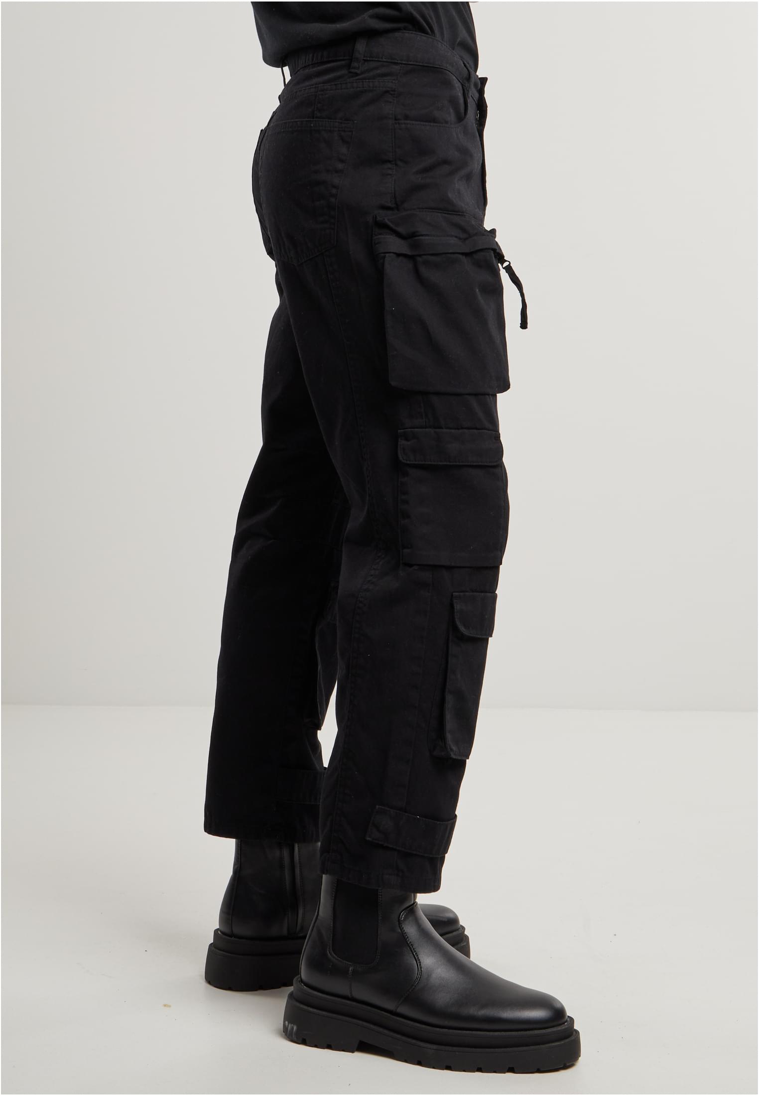 Multi Pocket Cargo Pants | black