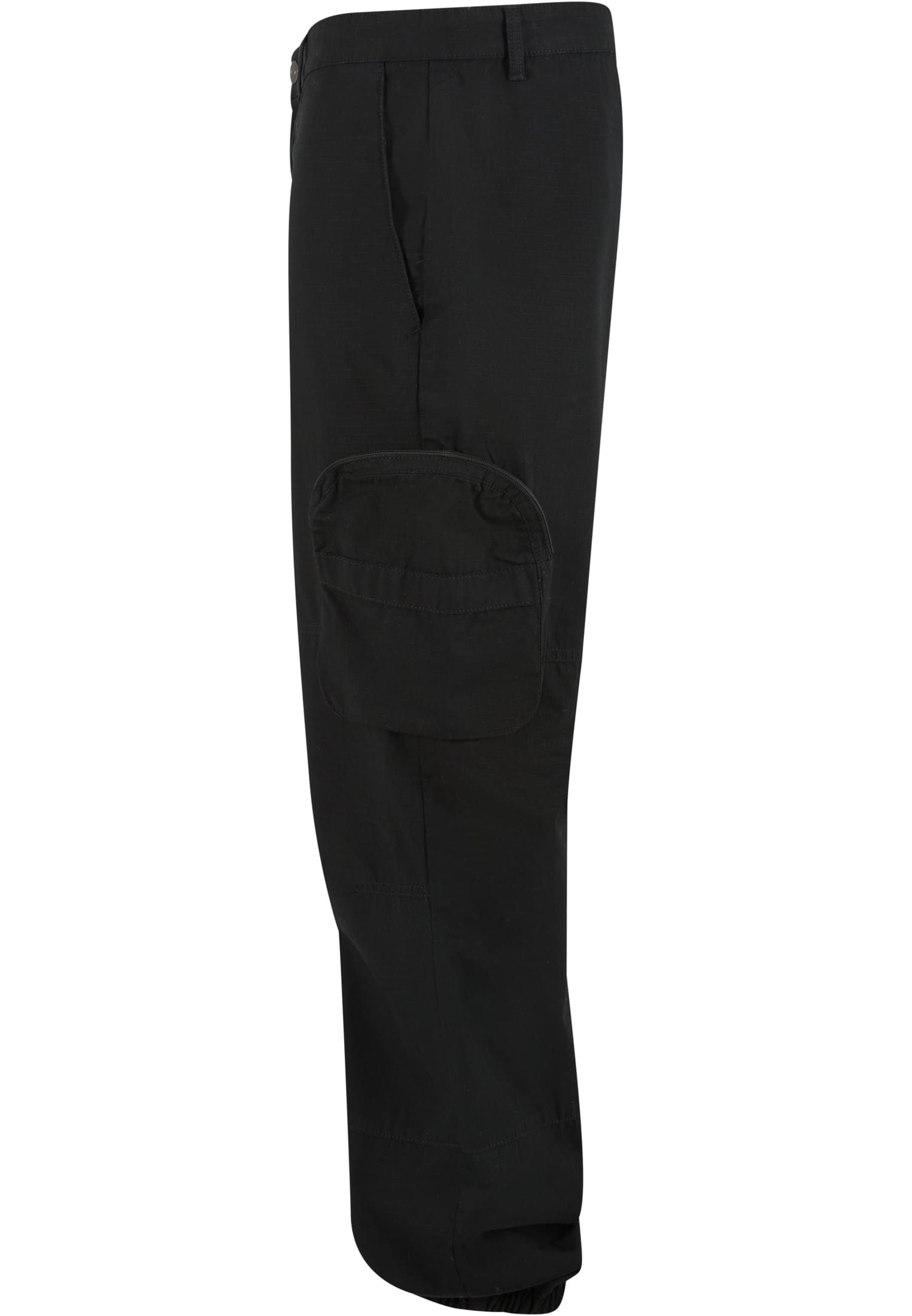 RipstopLoose Fit Cargo Pants | black