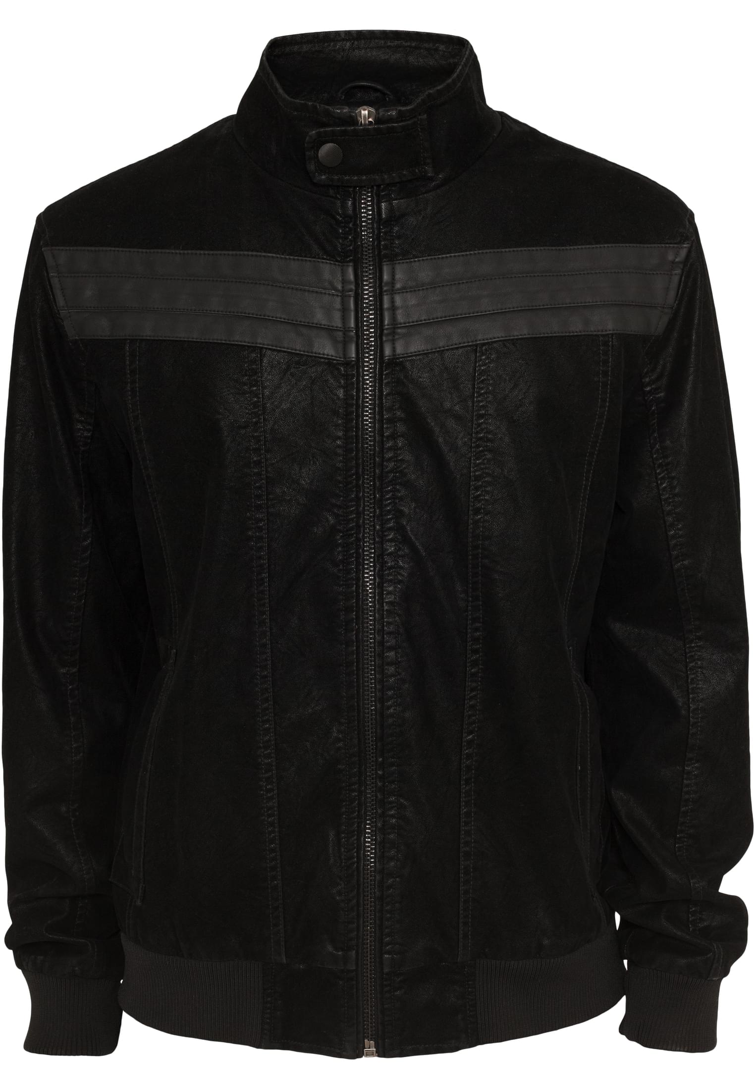 Suede Imitation Jacket | black