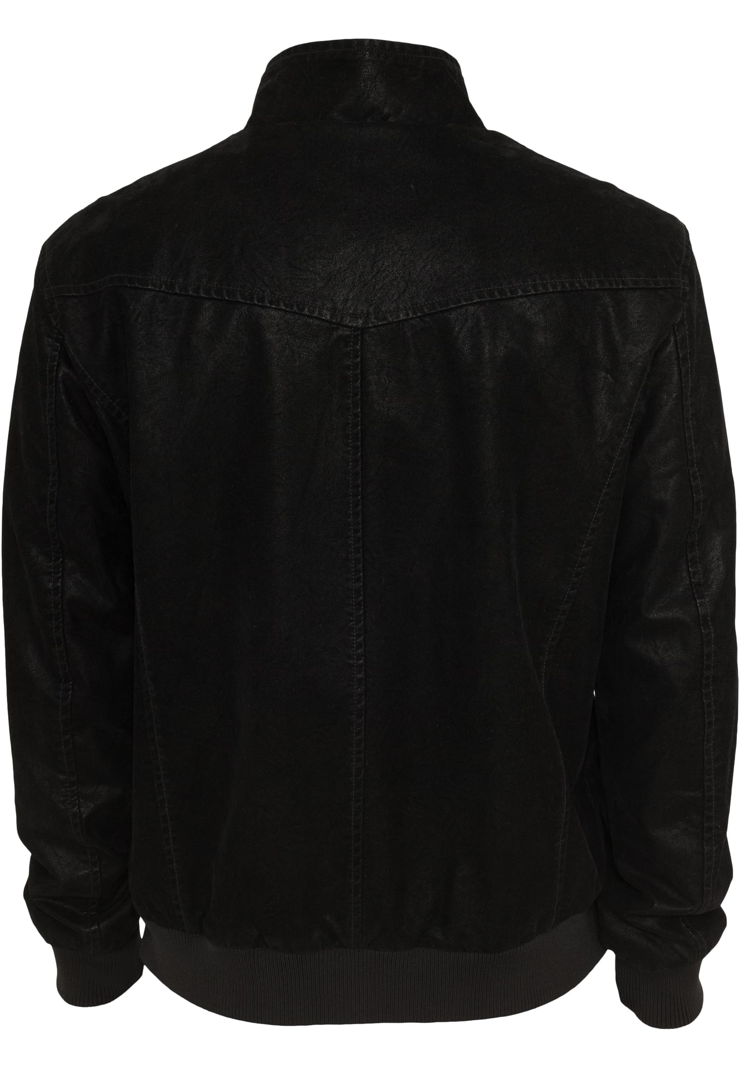 Suede Imitation Jacket | black