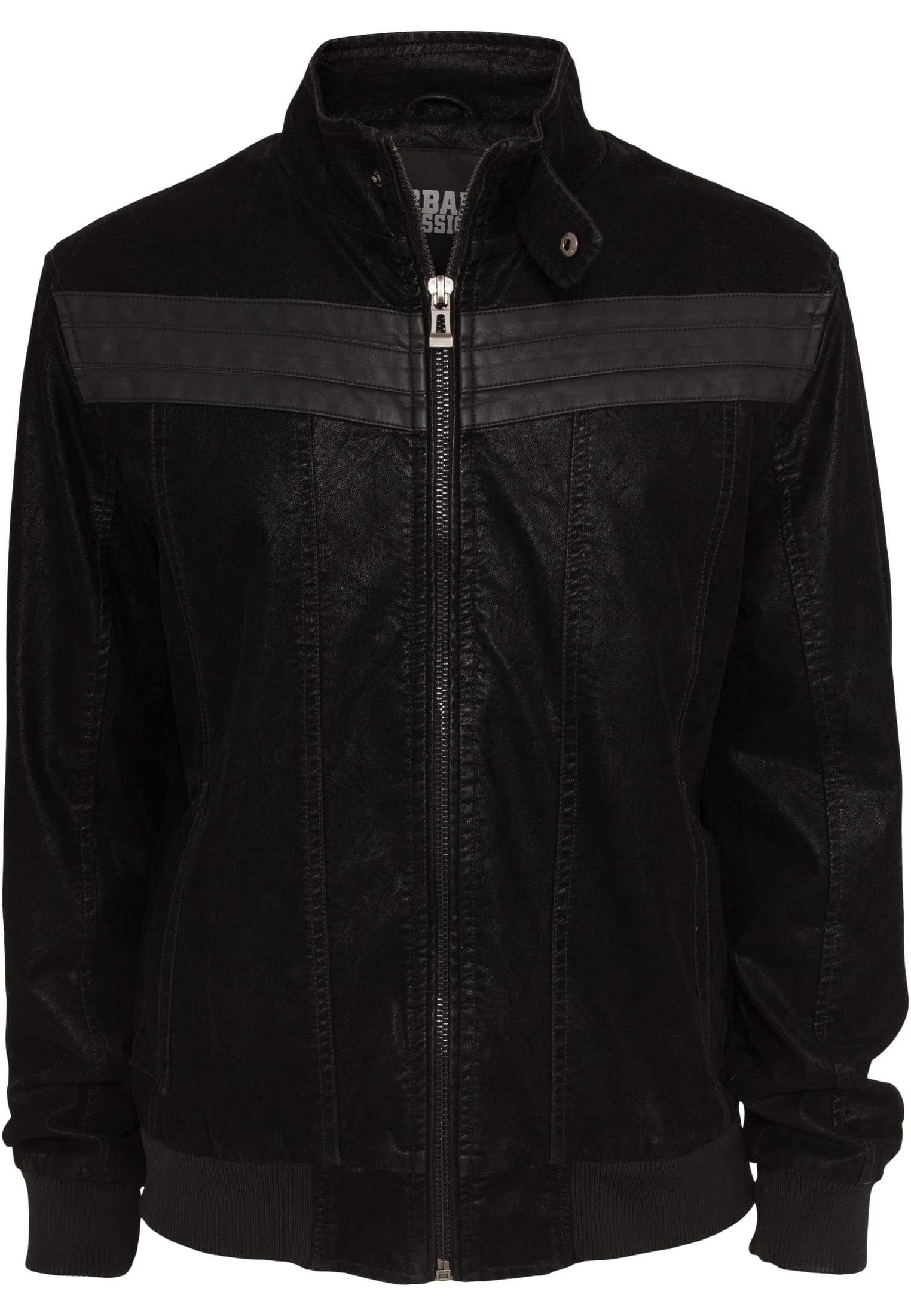 Suede Imitation Jacket | black