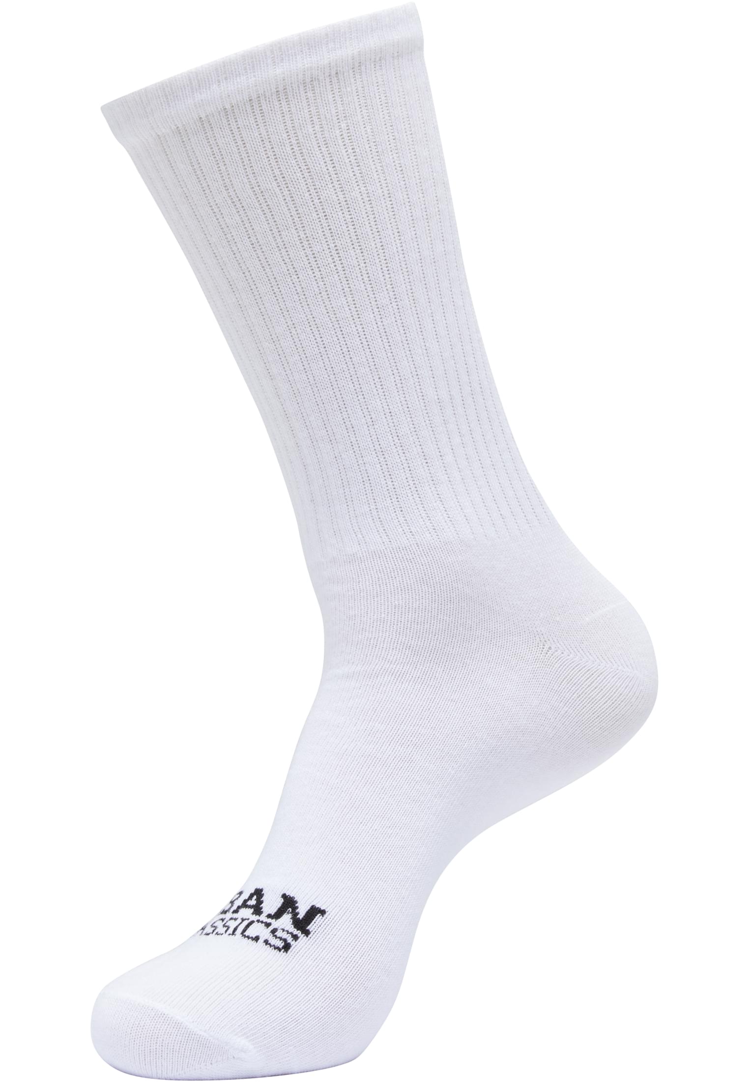 Simple Flat Knit Socks 3-Pack | white+black+heathergrey