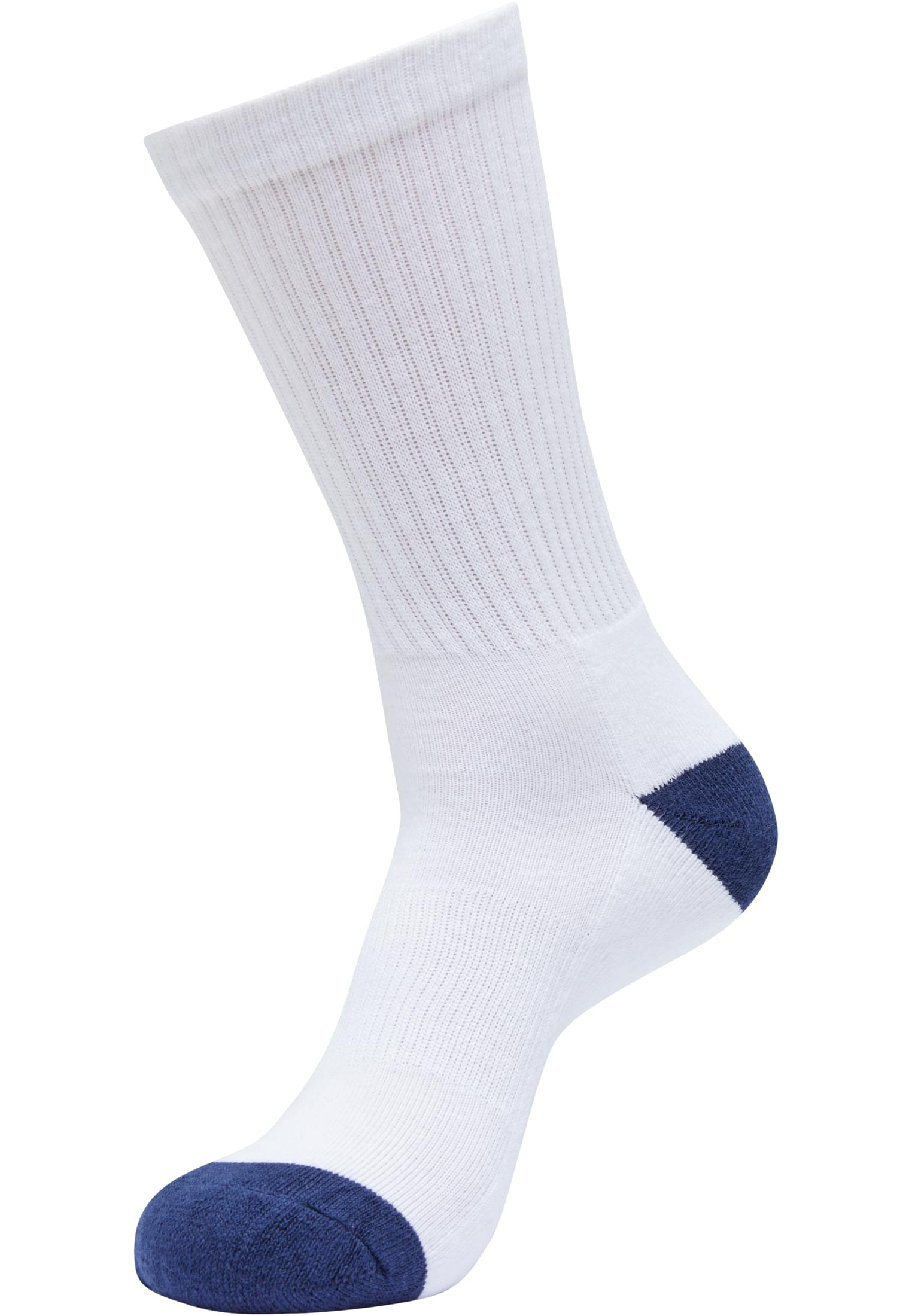 Colored Sport Socks 5-Pack | white/black+white/black+white/black+white/cityred+white/midnightnavy