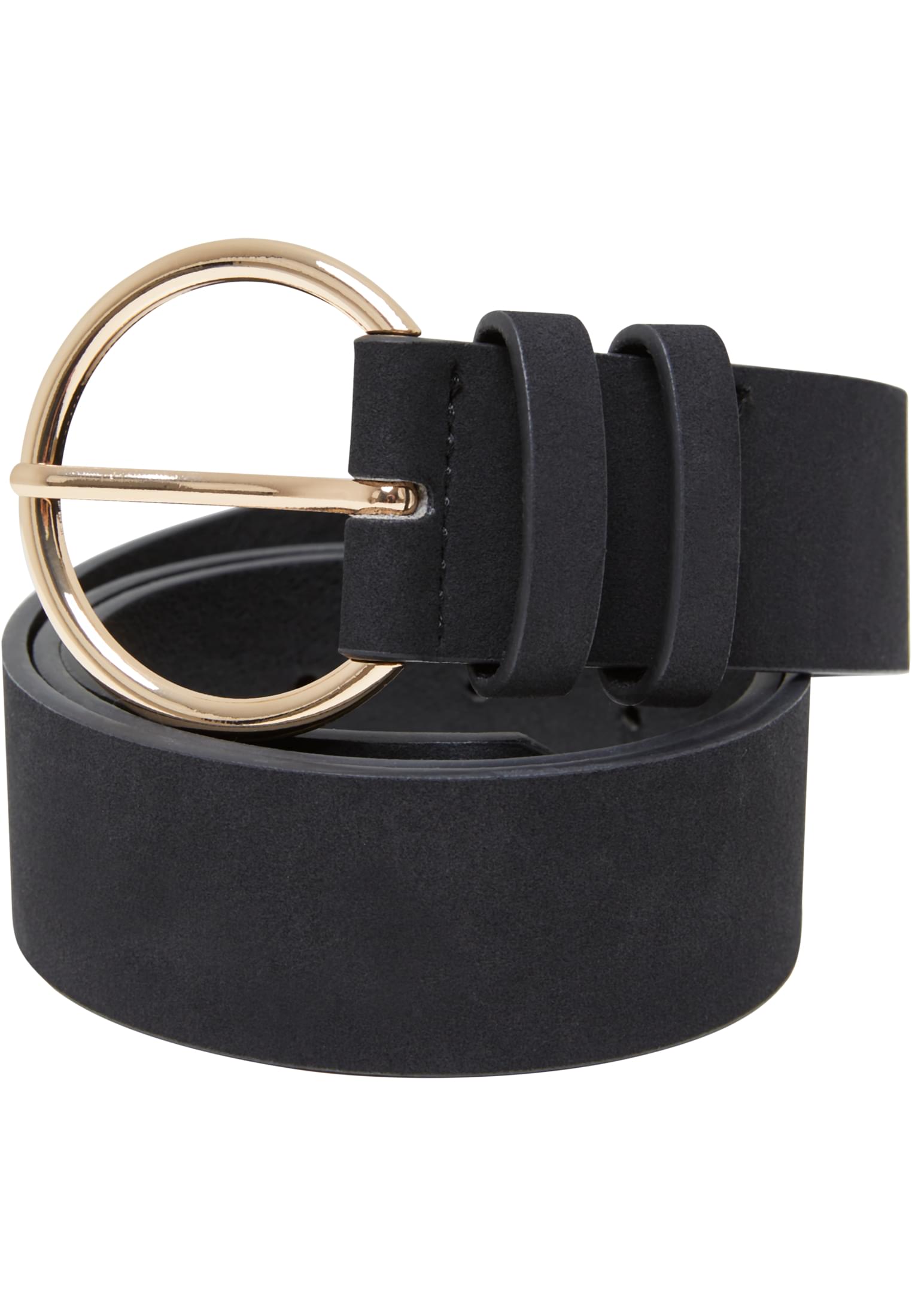 Basic Suede PU Belt | black