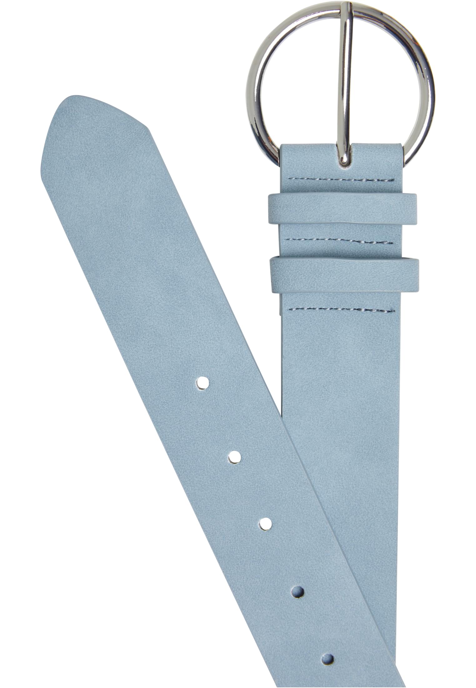 Basic Suede PU Belt | ocean blue