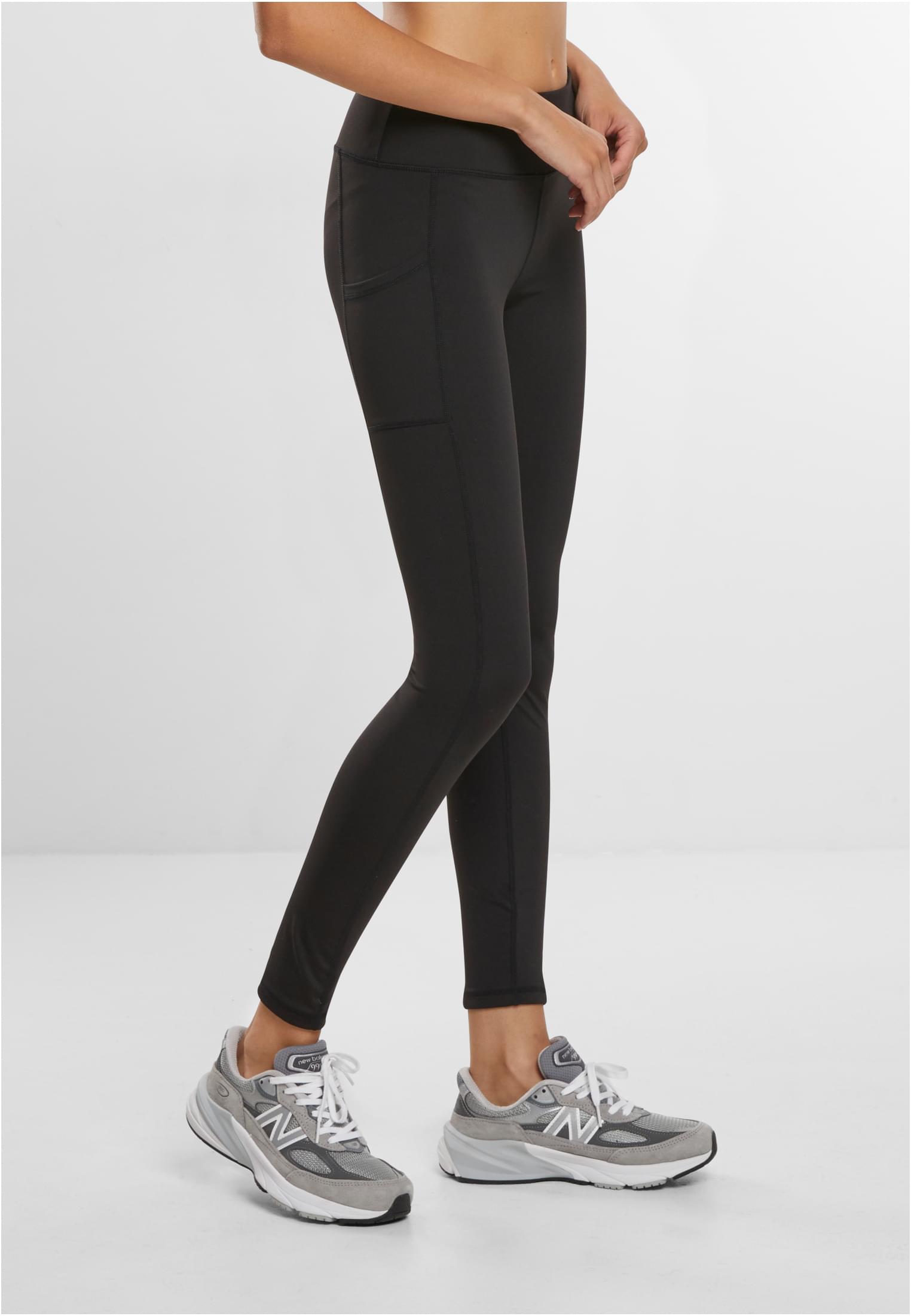 Ladies Recycled Pocket Leggings | black