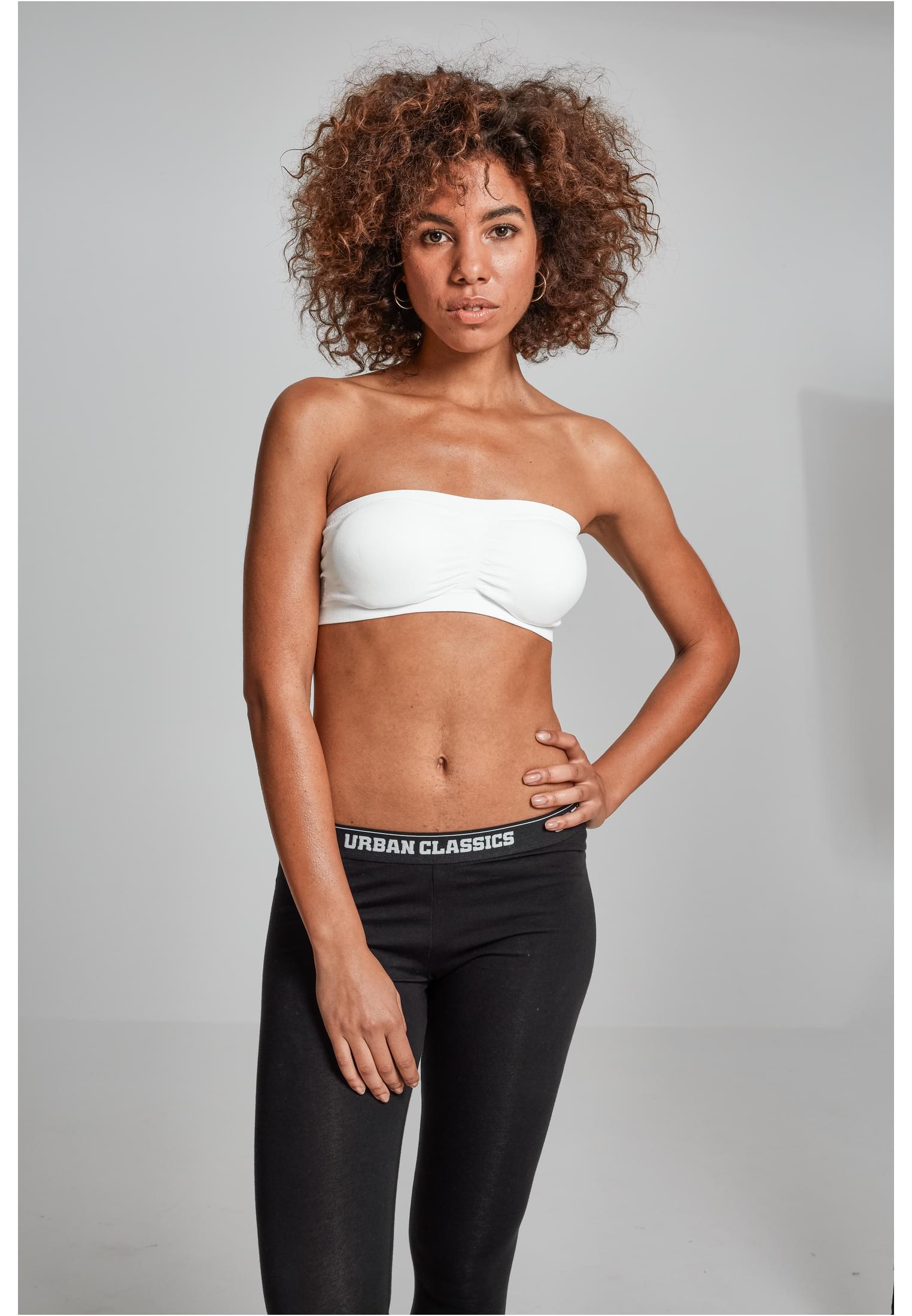 Ladies Pads Bandeau 2-Pack | white+black