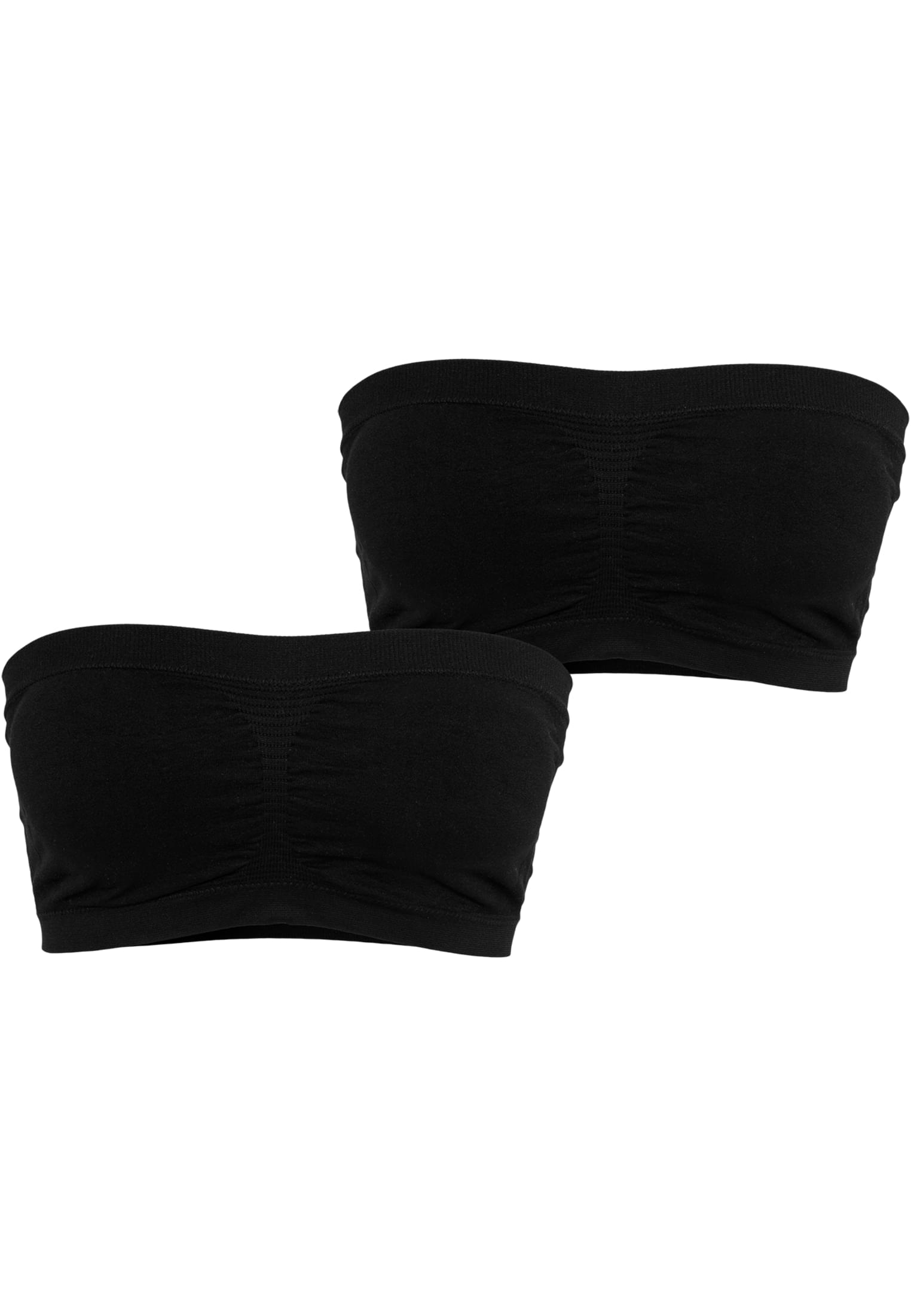 Ladies Pads Bandeau 2-Pack | black+black