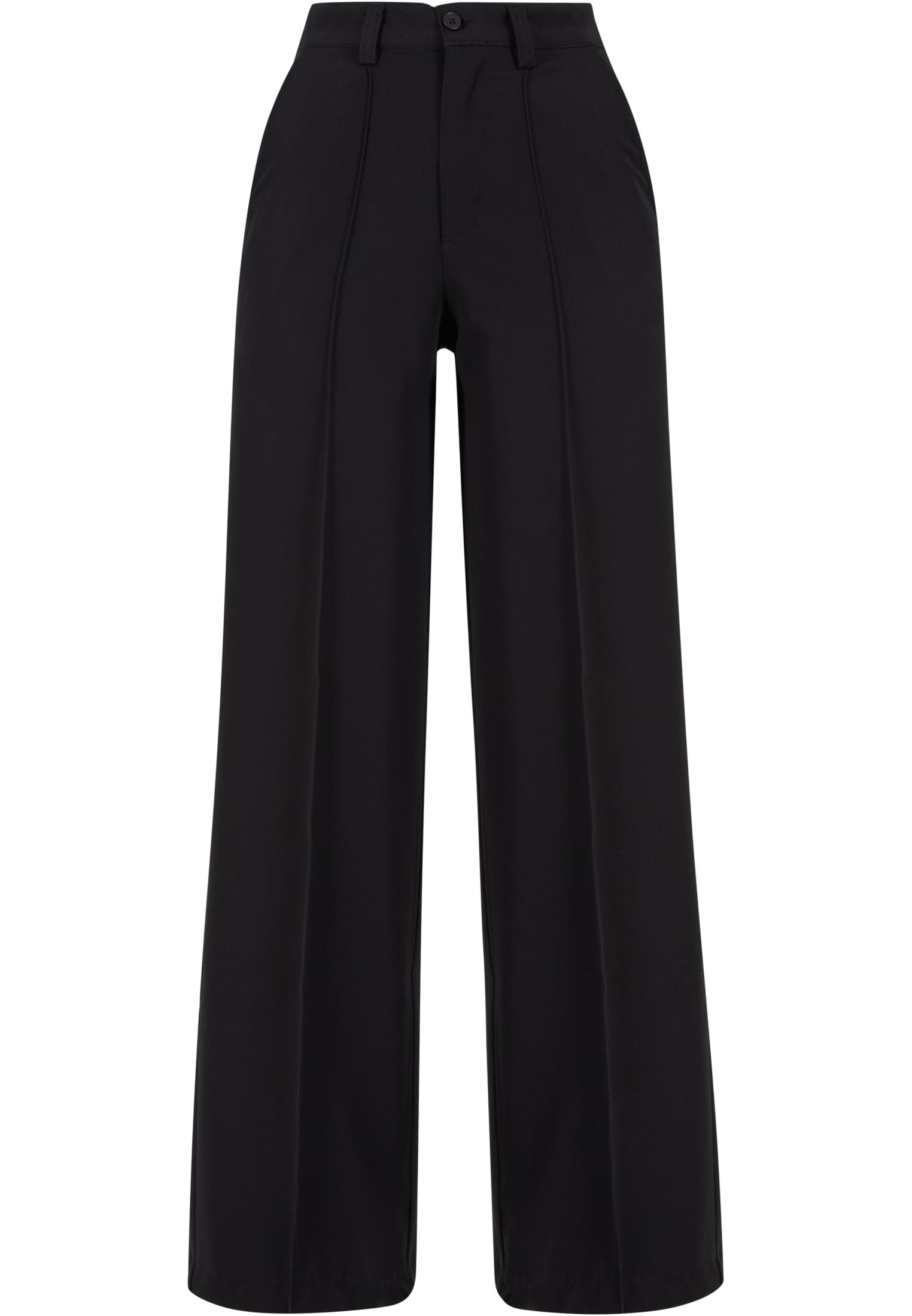 Ladies Wide Pleated Pants | black