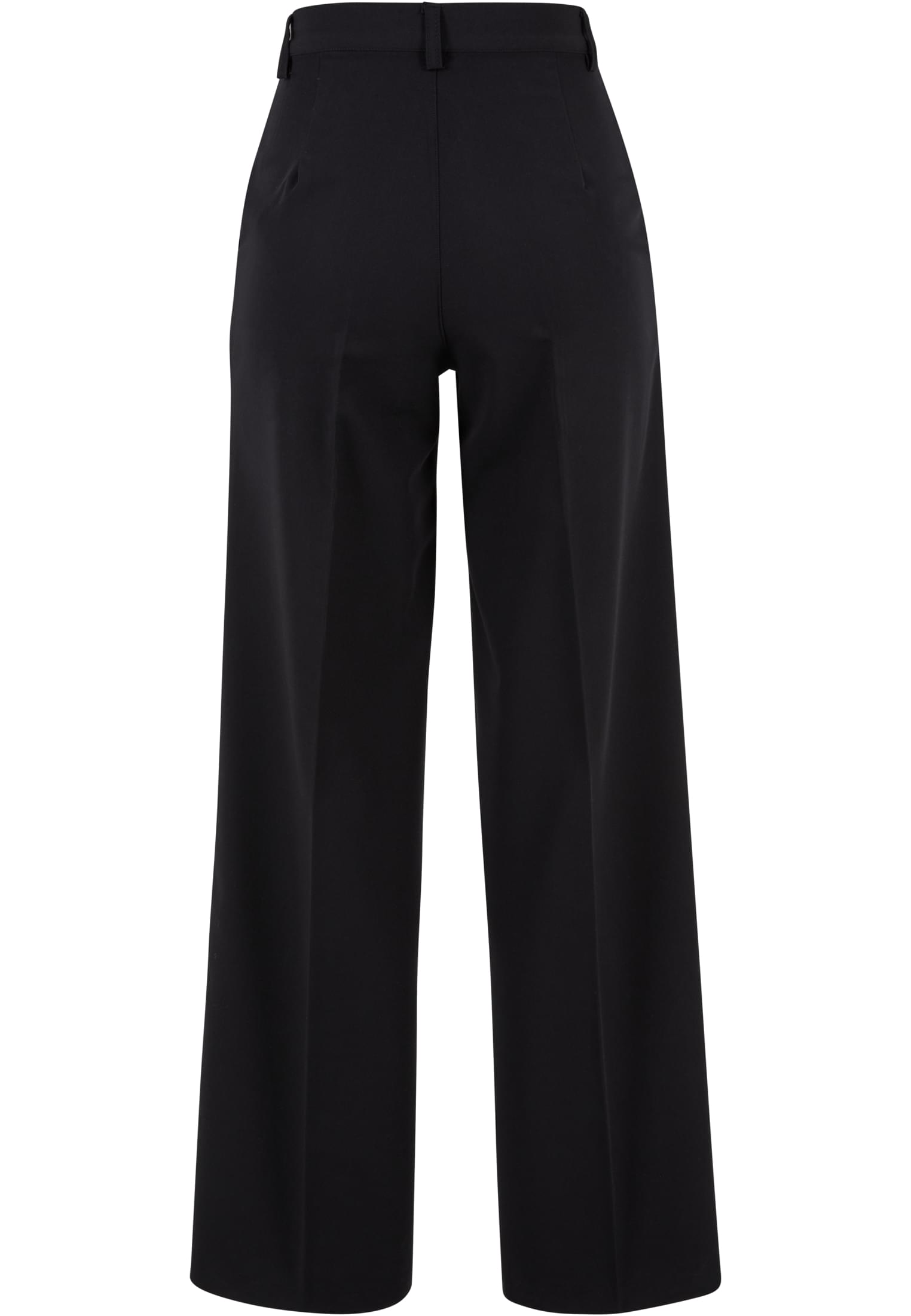 Ladies Wide Pleated Pants | black