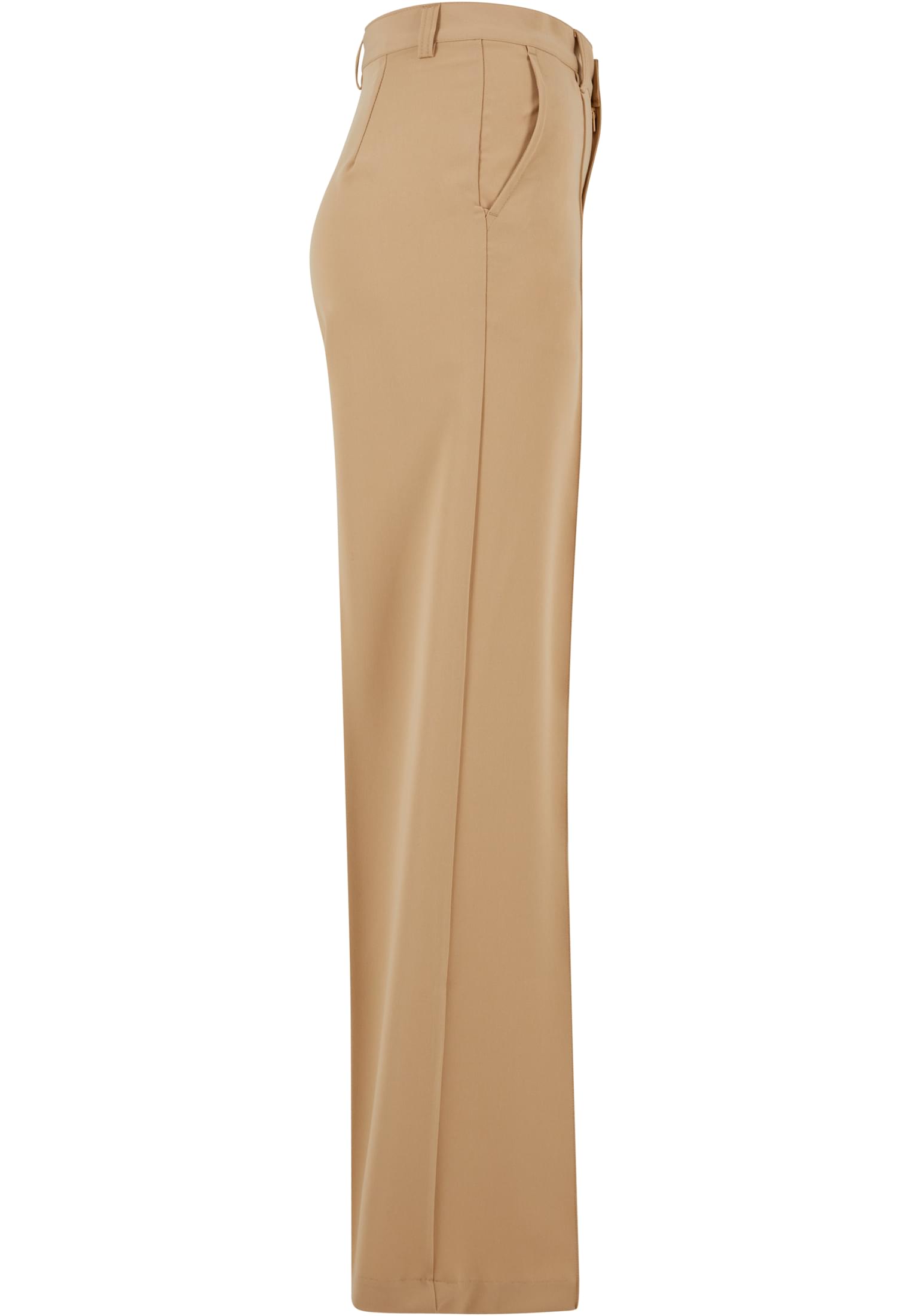 Ladies Wide Pleated Pants | unionbeige