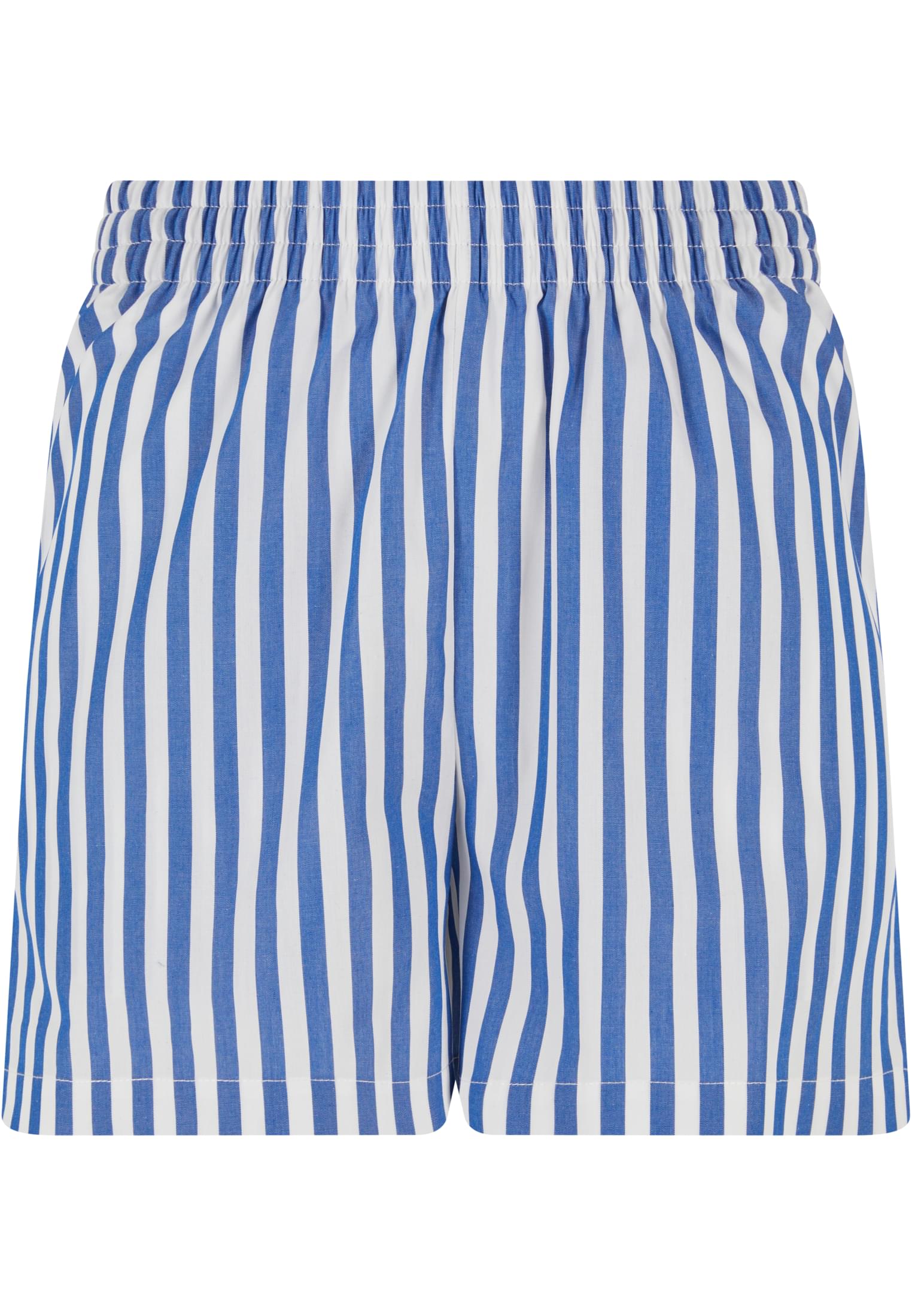 Ladies Striped Shorts | white/blue