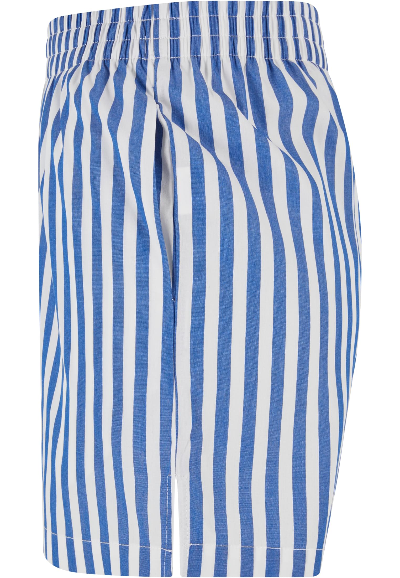 Ladies Striped Shorts | white/blue