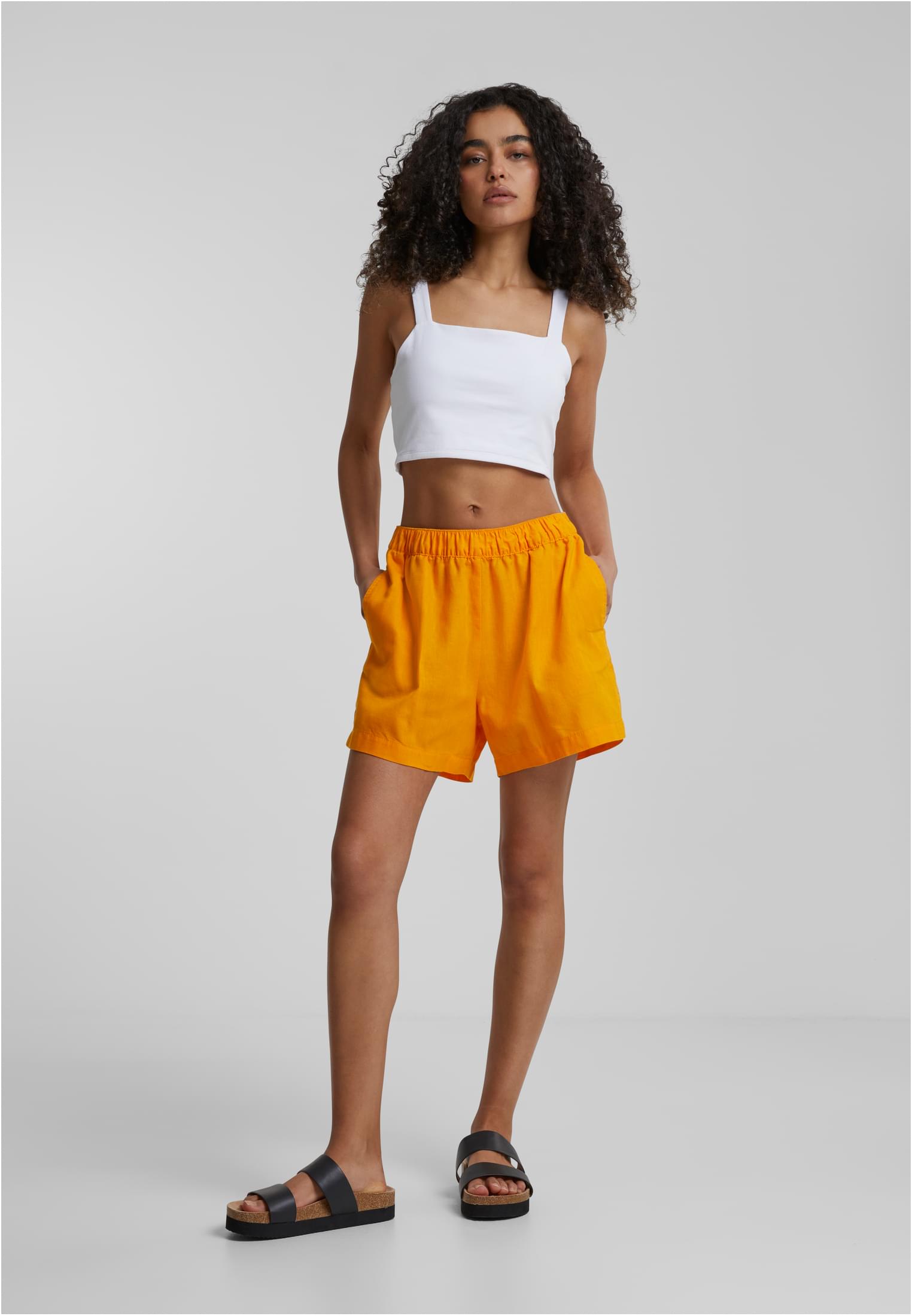 Ladies Linen Mixed Boxer Shorts | magicmango