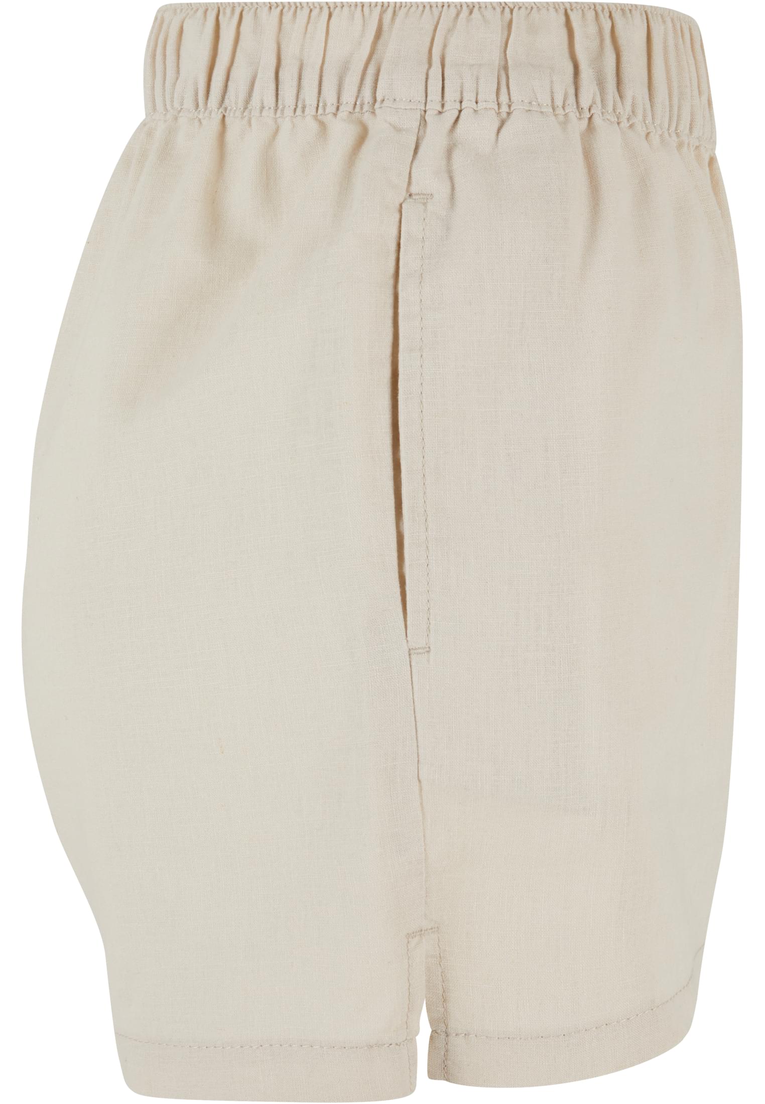 Ladies Linen Mixed Boxer Shorts | softseagrass