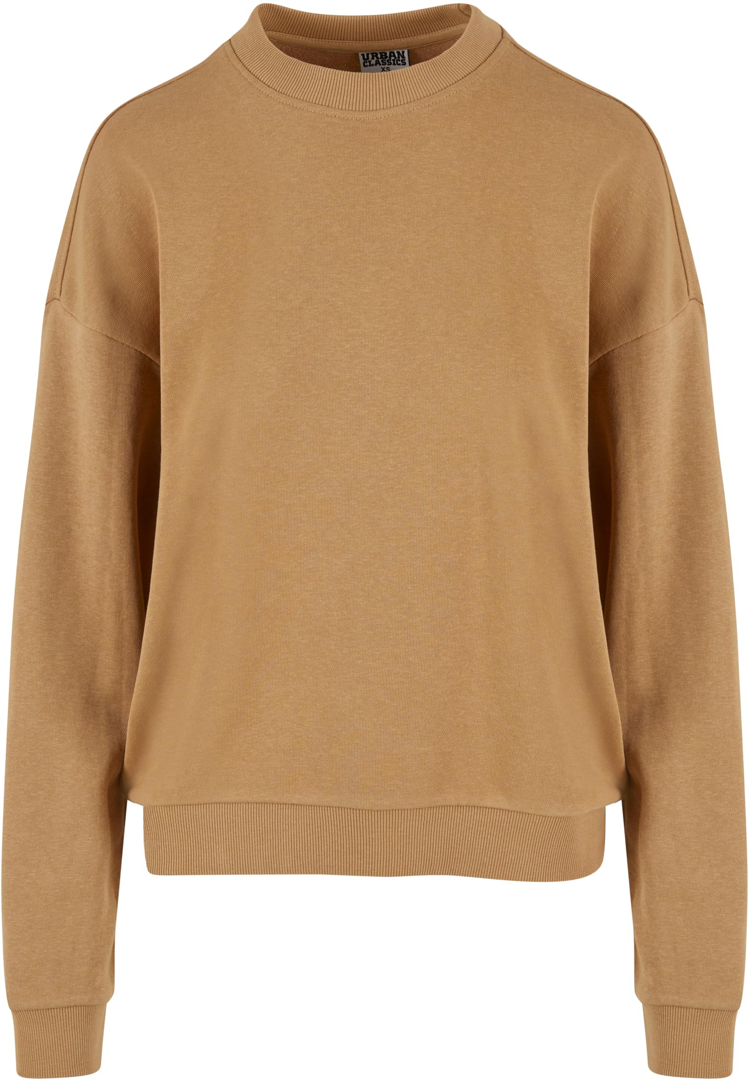 Ladies Oversized Light Terry Crewneck | unionbeige