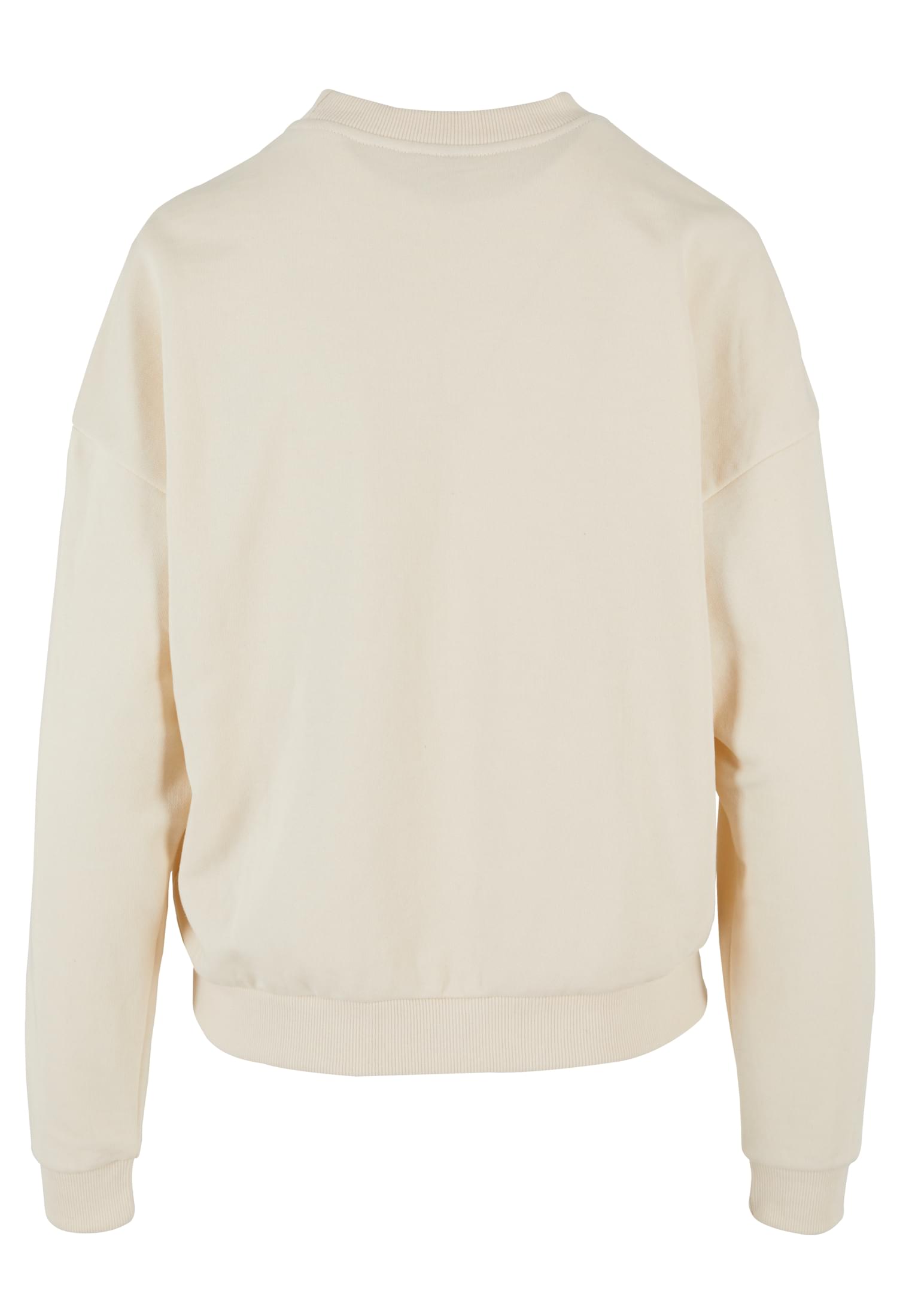 Ladies Oversized Light Terry Crewneck | whitesand